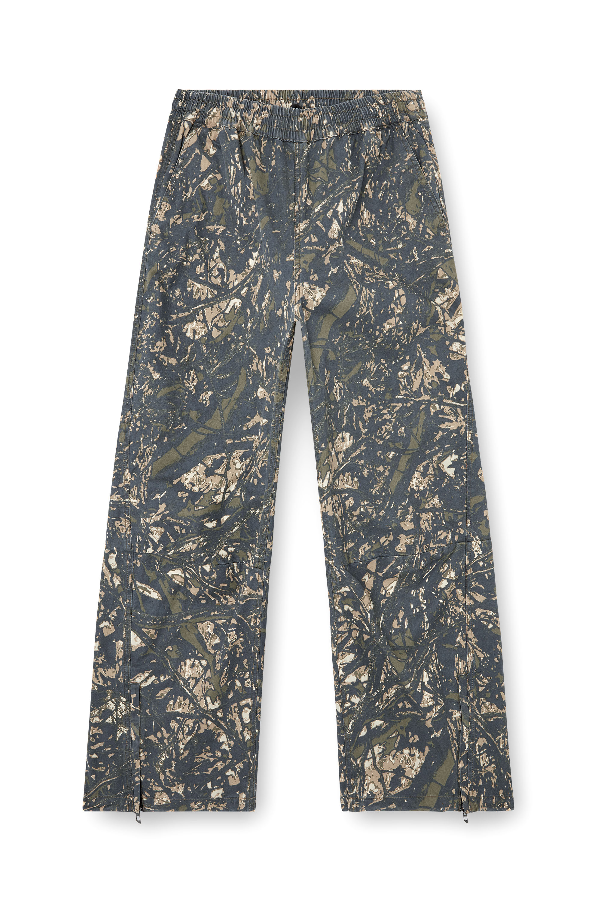 Diesel - P-LINT, Pantalon utility avec imprimé camouflage stylisé Homme in Polychrome - 3