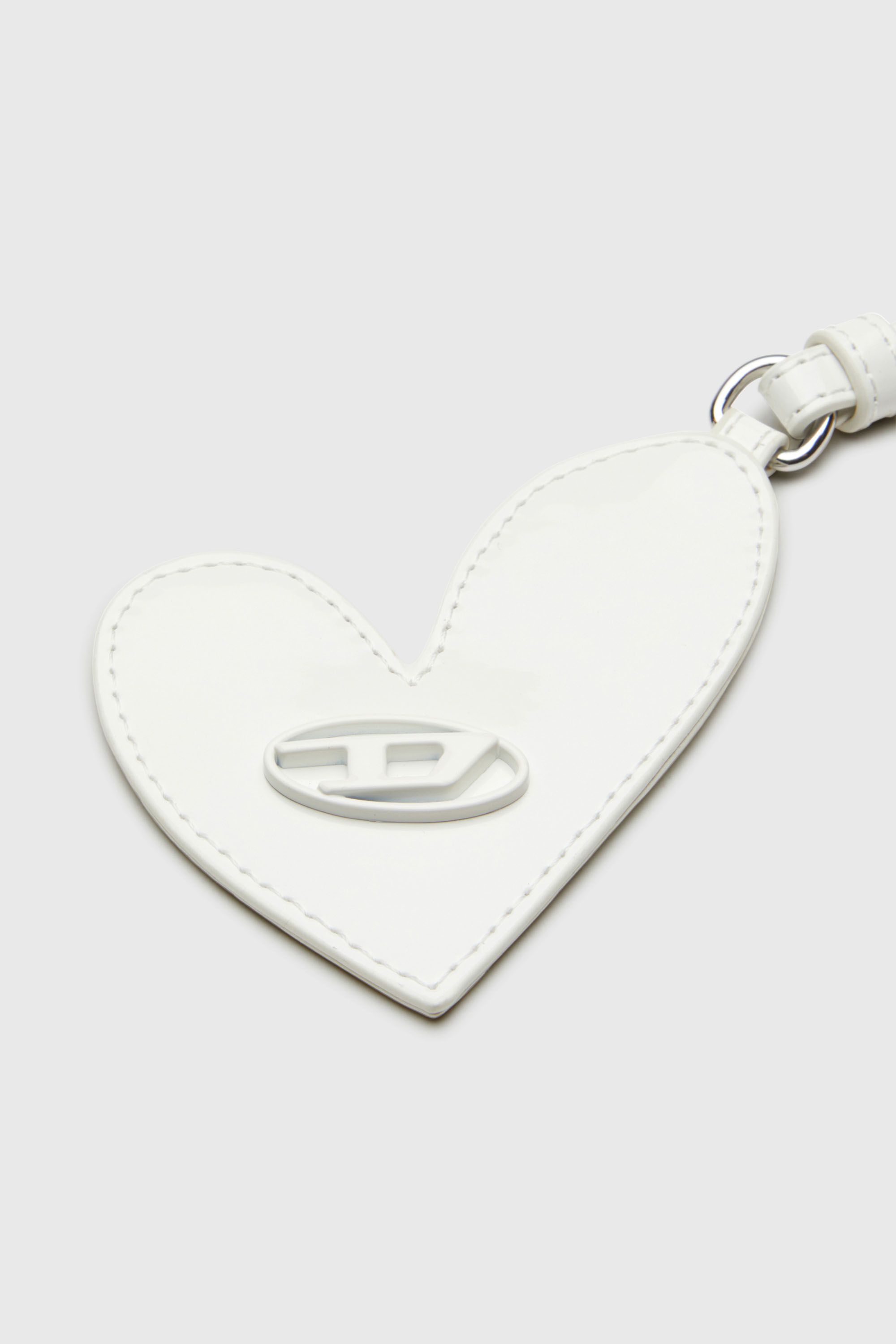 Diesel - PLAY MIRROR, Charm con specchio effetto lucido Donna in Bianco - 3