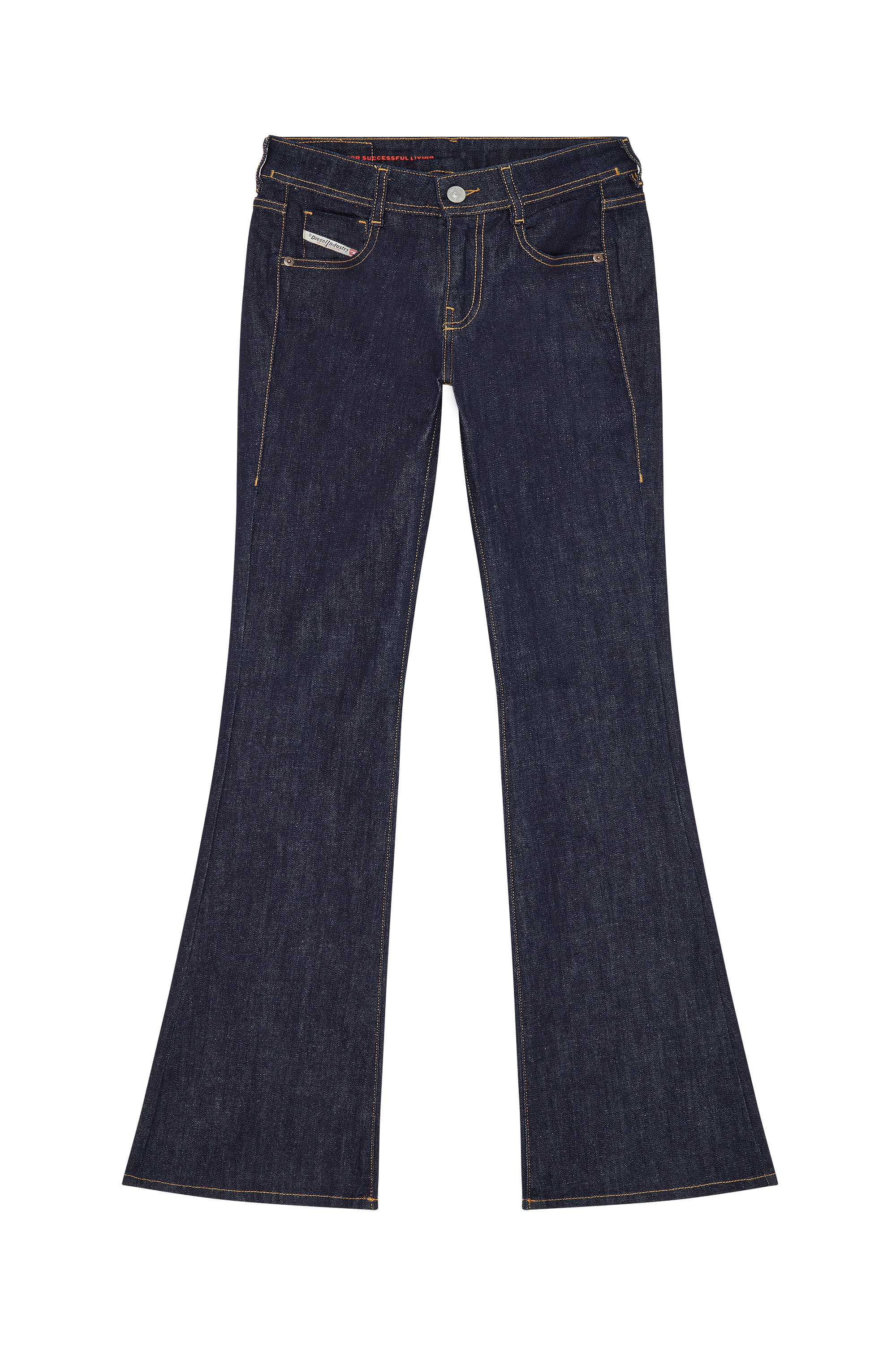 1969 D-EBBEY Z9B89 Bootcut and Flare Jeans, Blu Scuro - Jeans