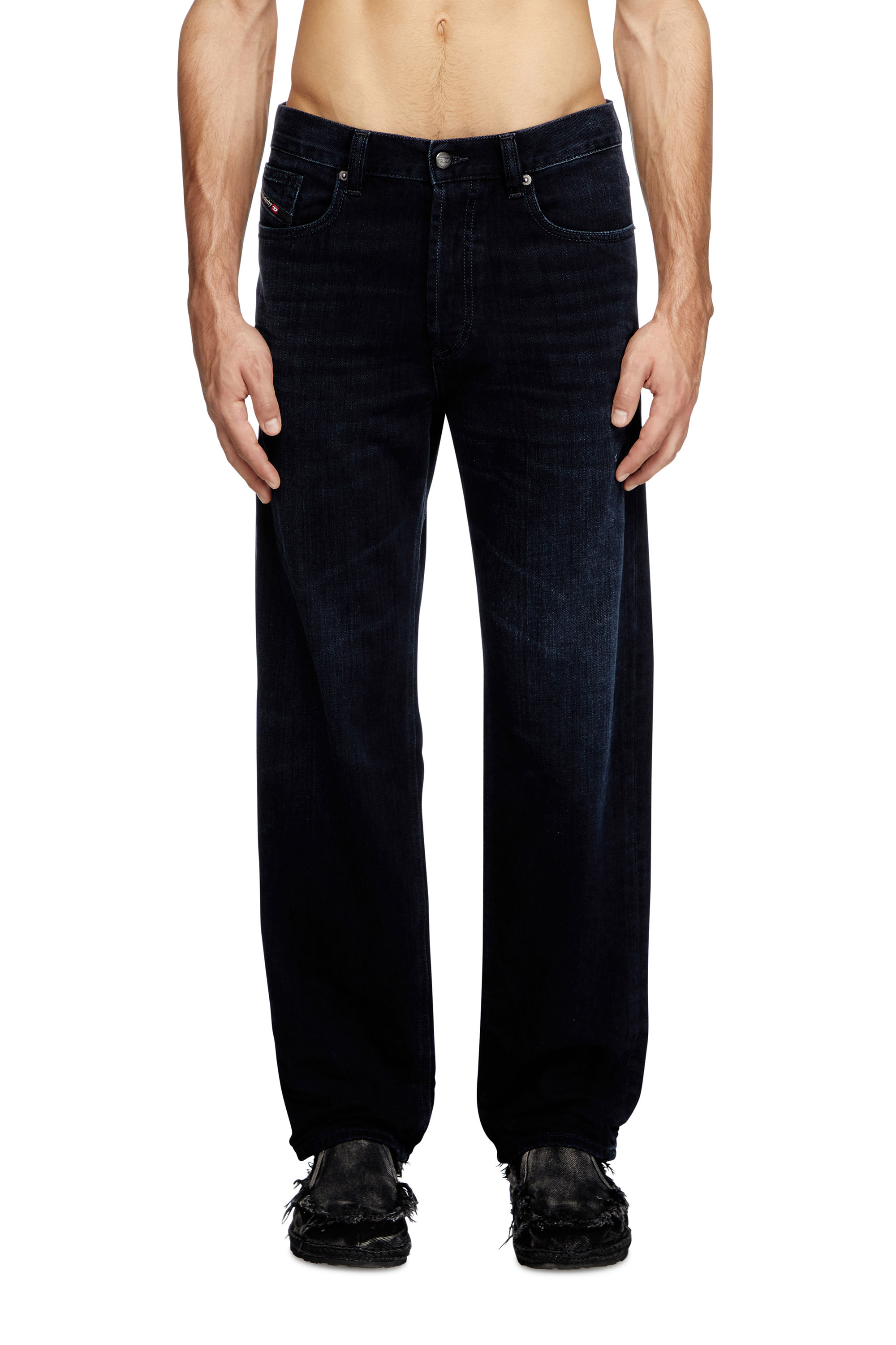 Diesel - Regular Jeans 2010 D-Macs 09L54 Homme, Bleu Foncé - Image 1