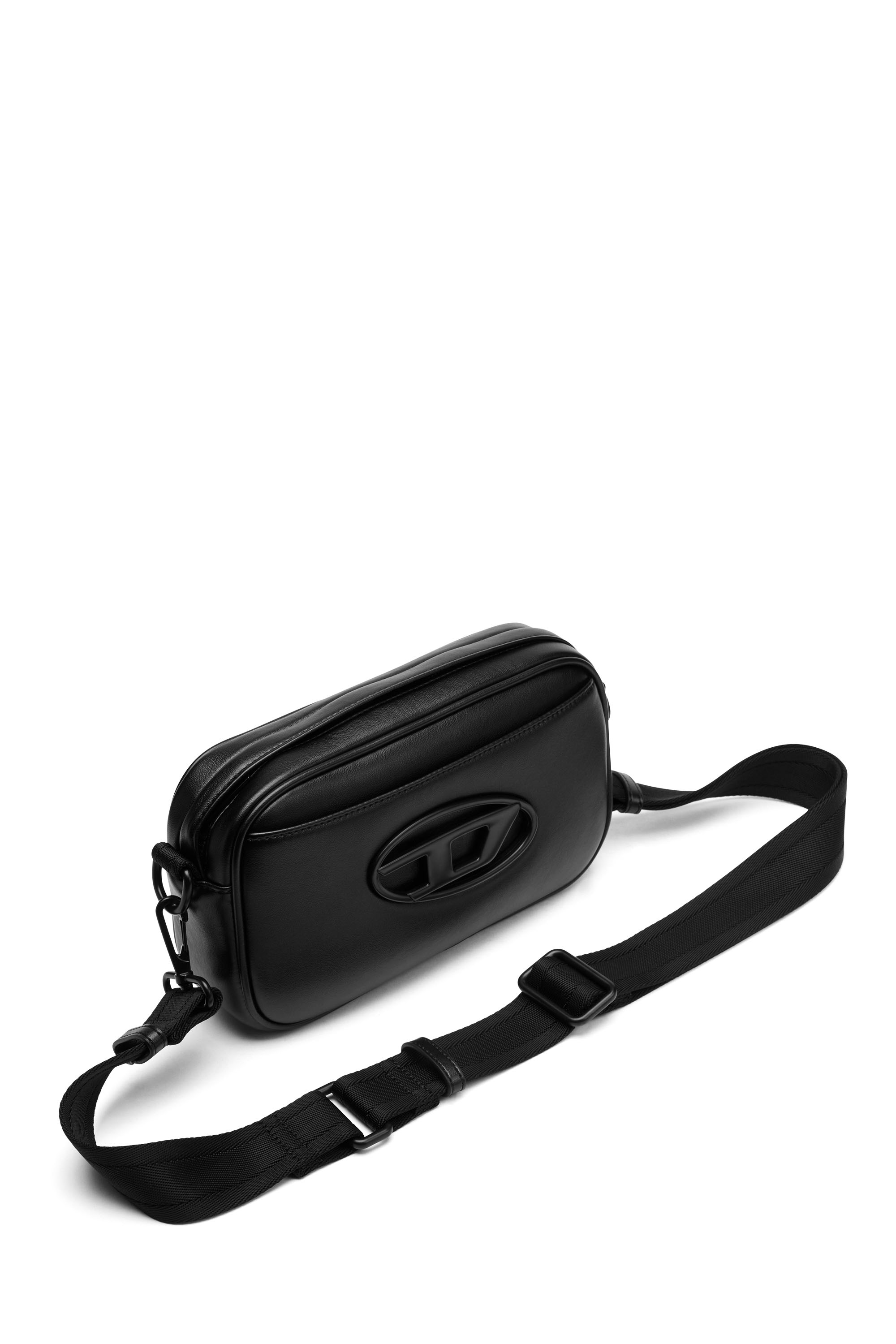 Diesel - HOLI-D CAMERA BAG, Holi-D-Sac Camera en n&eacute;opr&egrave;ne et PU Homme in Noir - 6