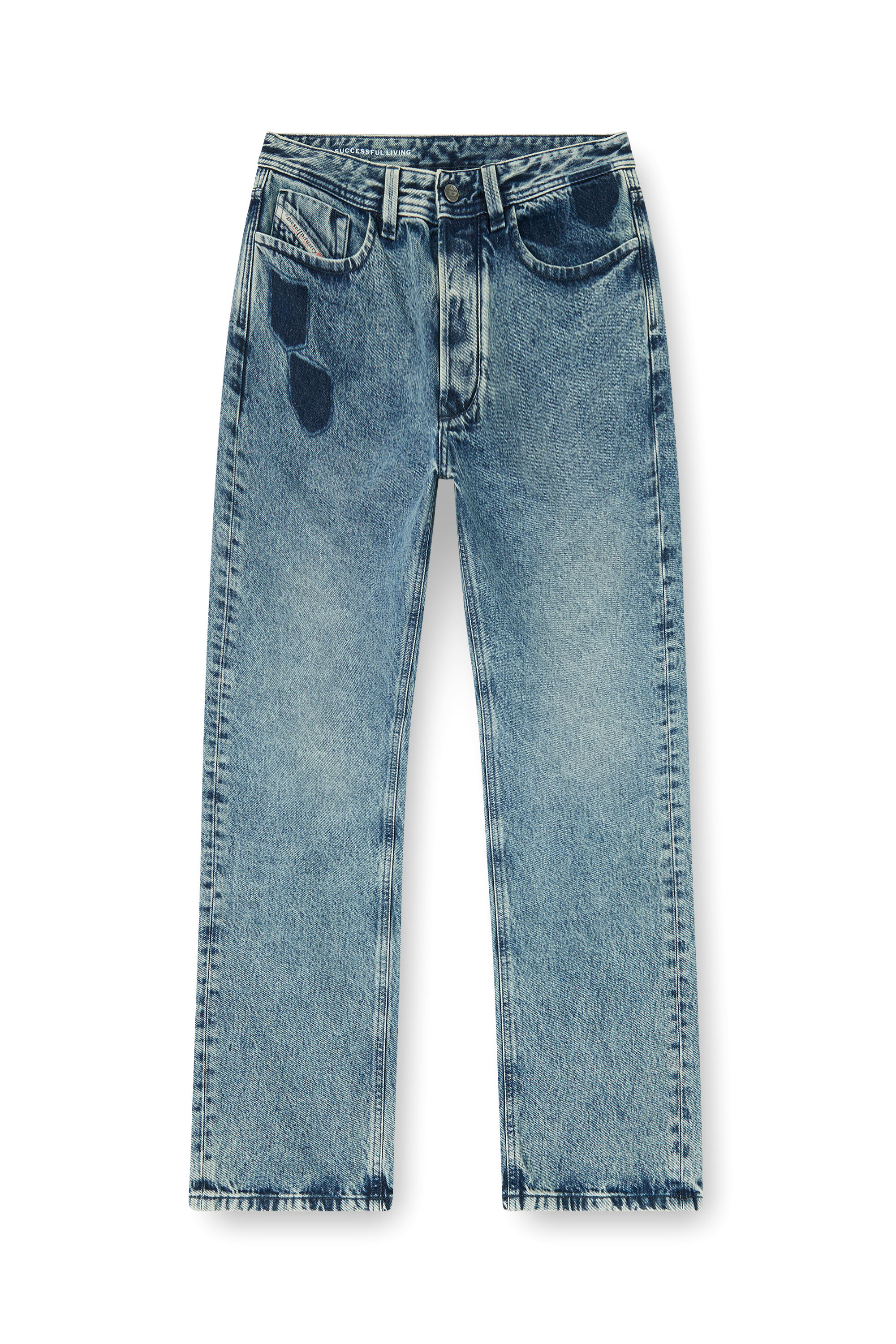 Diesel - Regular Jeans 1985 Larkee 0IFBV Homme, Bleu moyen - Image 2