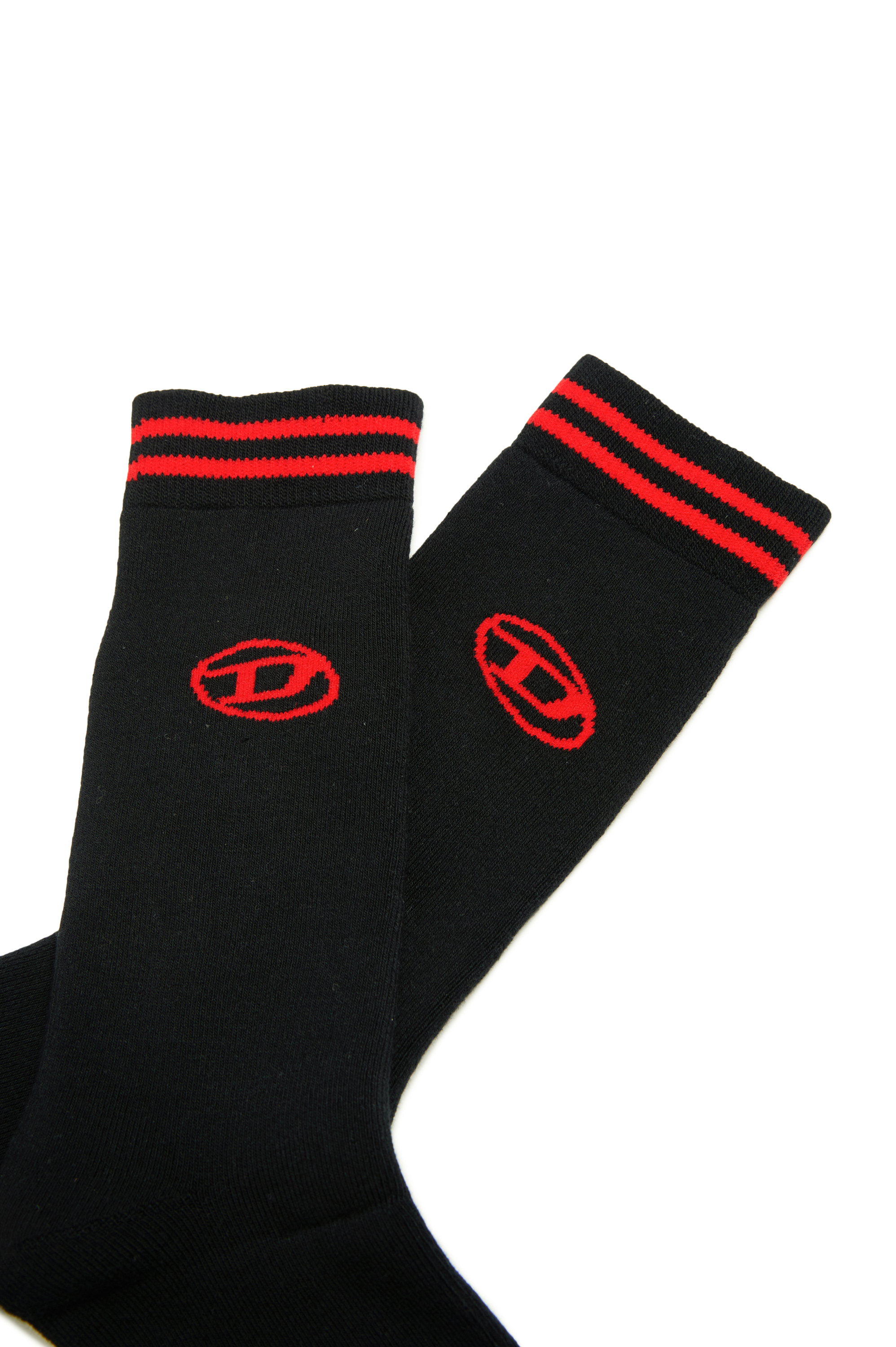 Diesel - ZANICBIPACK, Lot de 2 chaussettes avec logo Oval D Mixte in Polychrome - 3