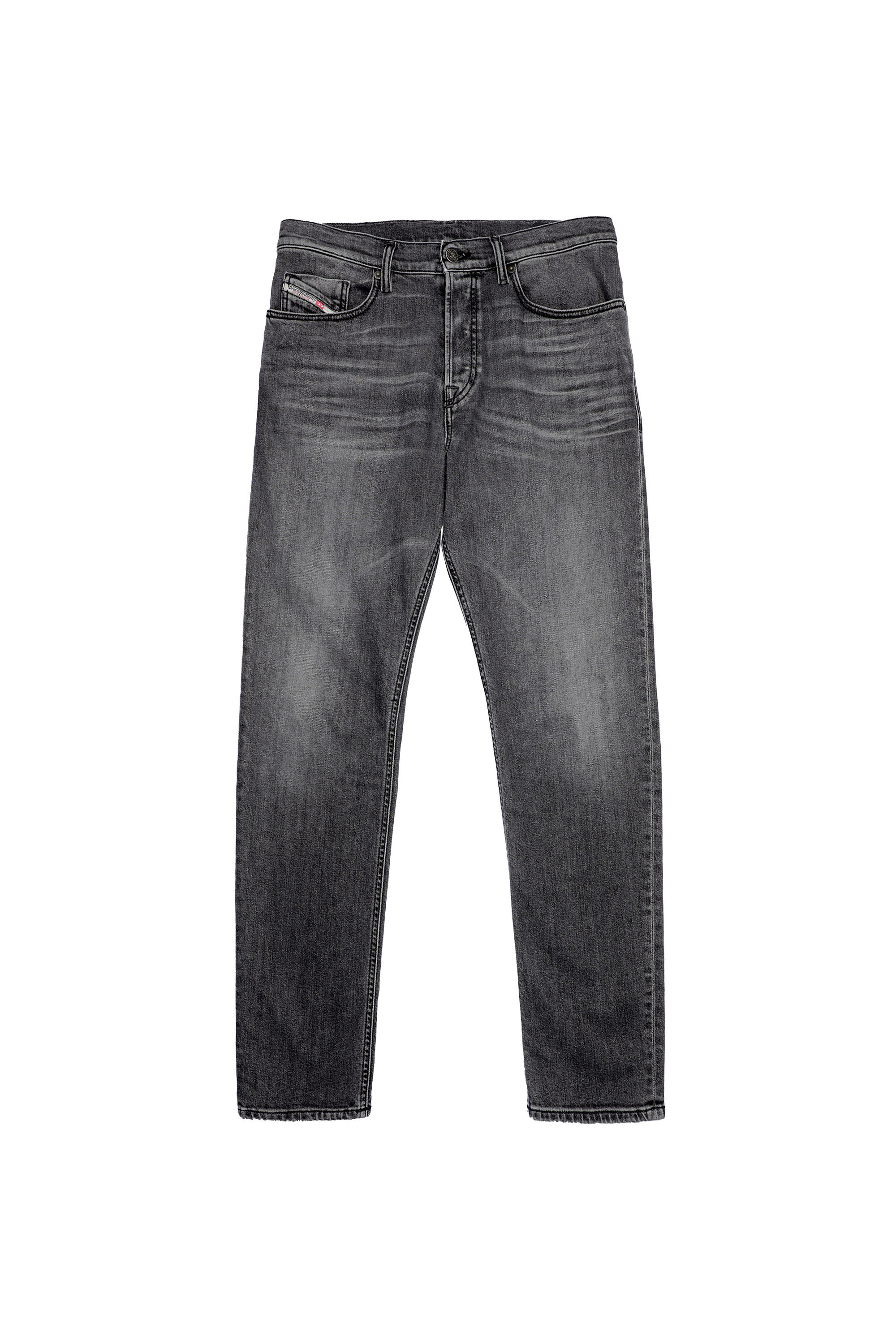 Diesel - 2005 D-FINING 09A11 Tapered Jeans, Nero/Grigio scuro - Image 6
