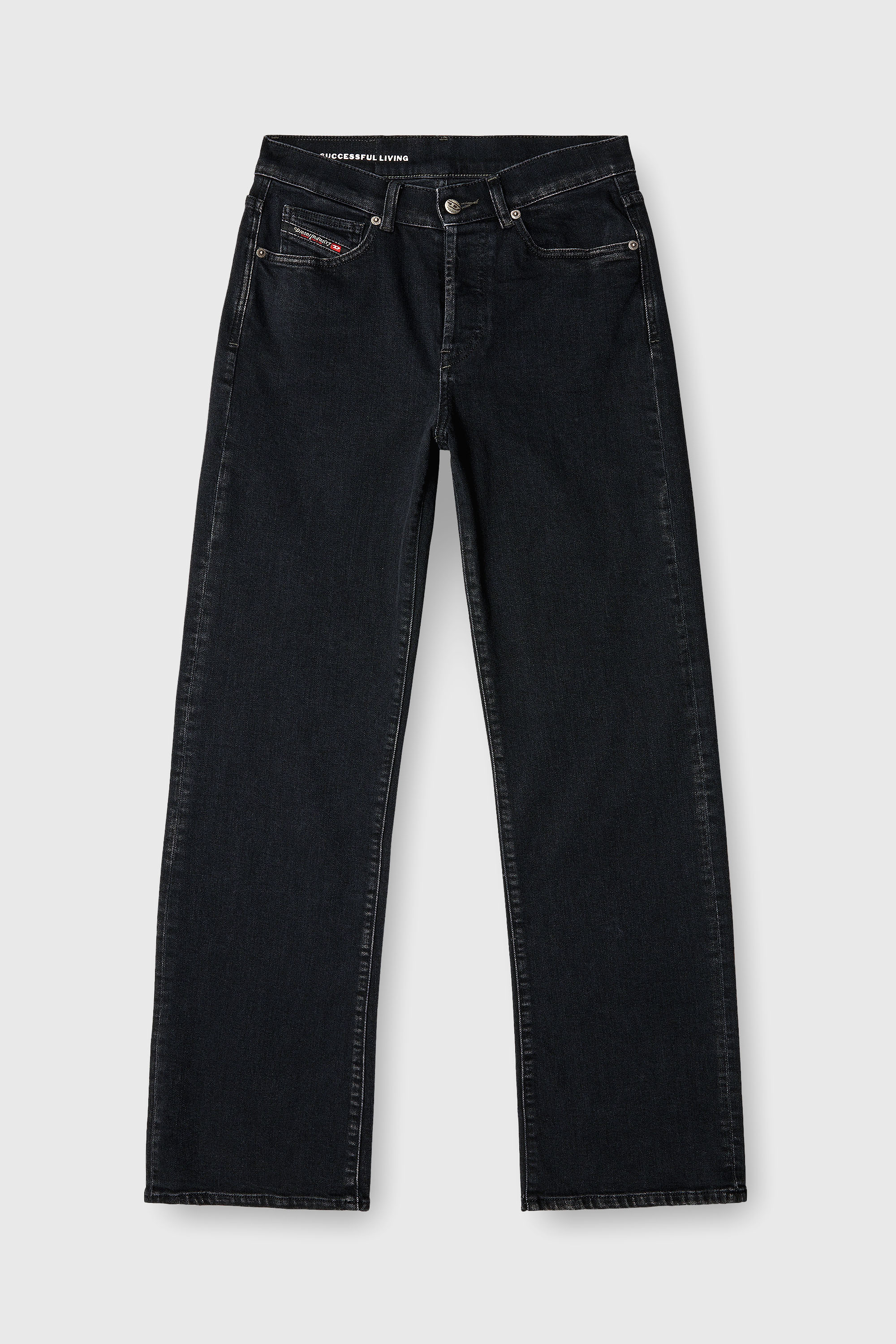 Diesel - Damen Regular Jeans 1971 D-Sent 09N89, Schwarz/Dunkelgrau - 6