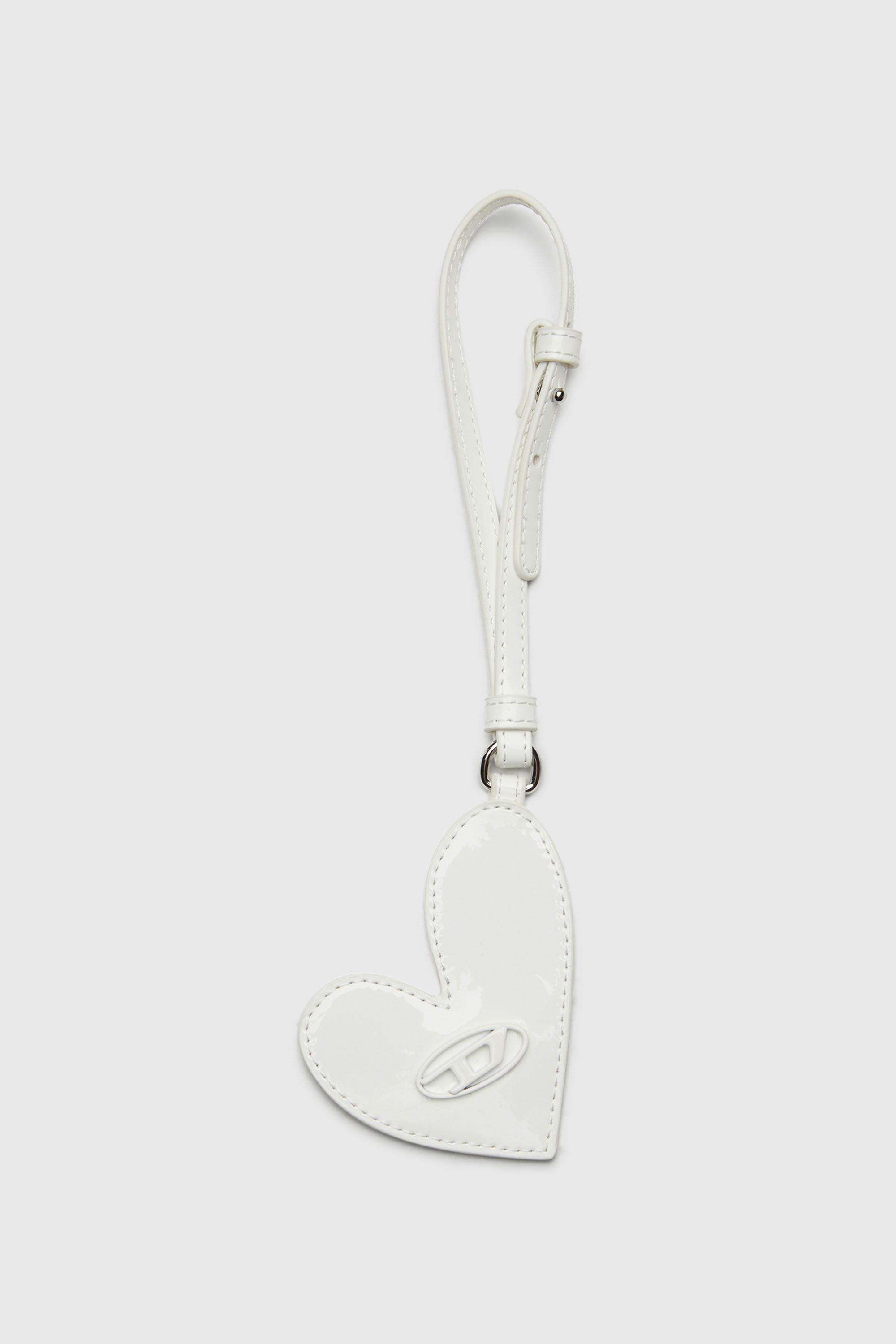 Diesel - PLAY MIRROR, Charm con specchio effetto lucido Donna in Bianco - 1