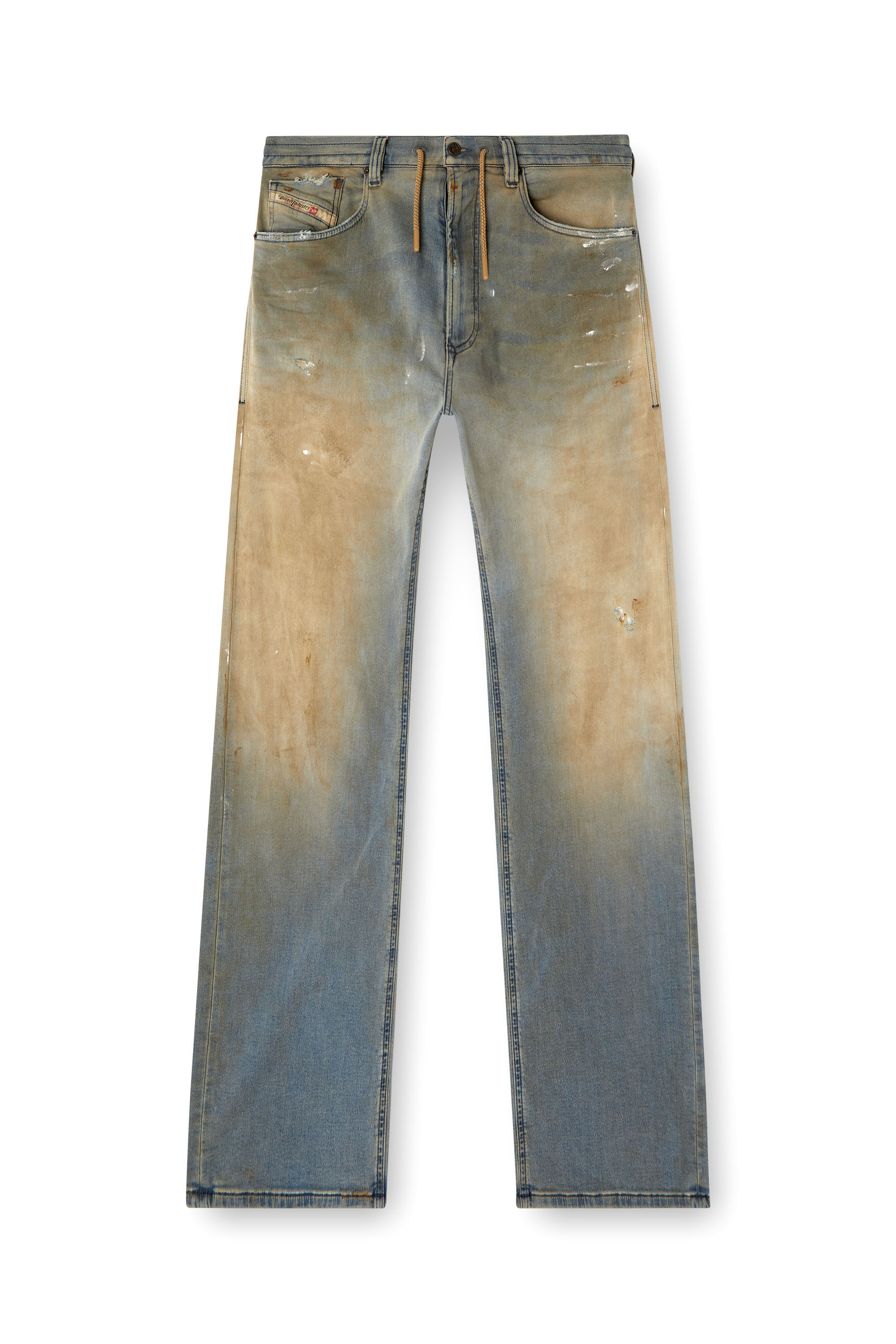 Diesel - Relaxed 2080 D-Reel Joggjeans® 068QL Homme, Bleu Clair - Image 5