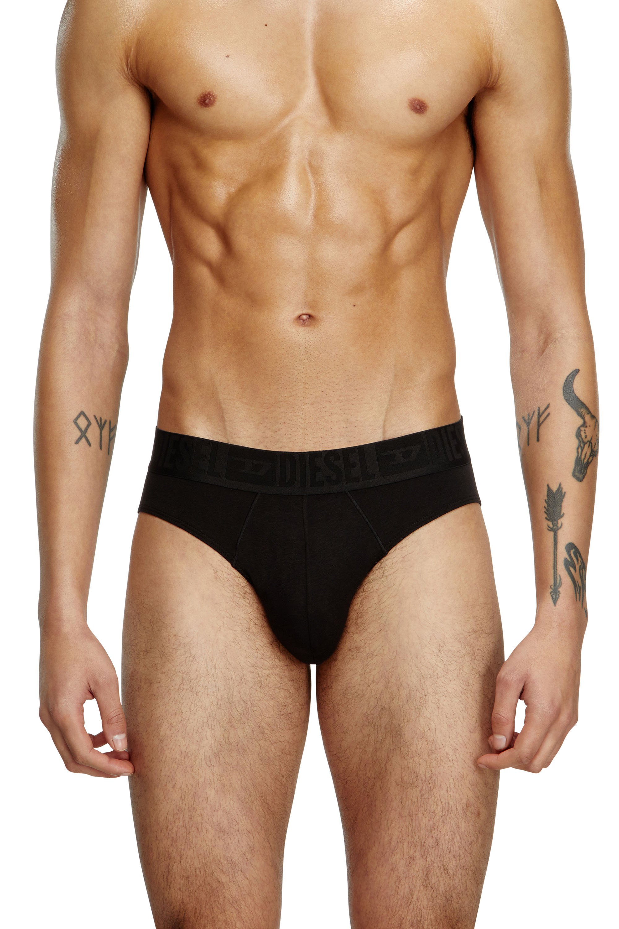 Diesel - ROY-D-MONO-3PACK, Set da tre paia di boxer Uomo in Nero - 2