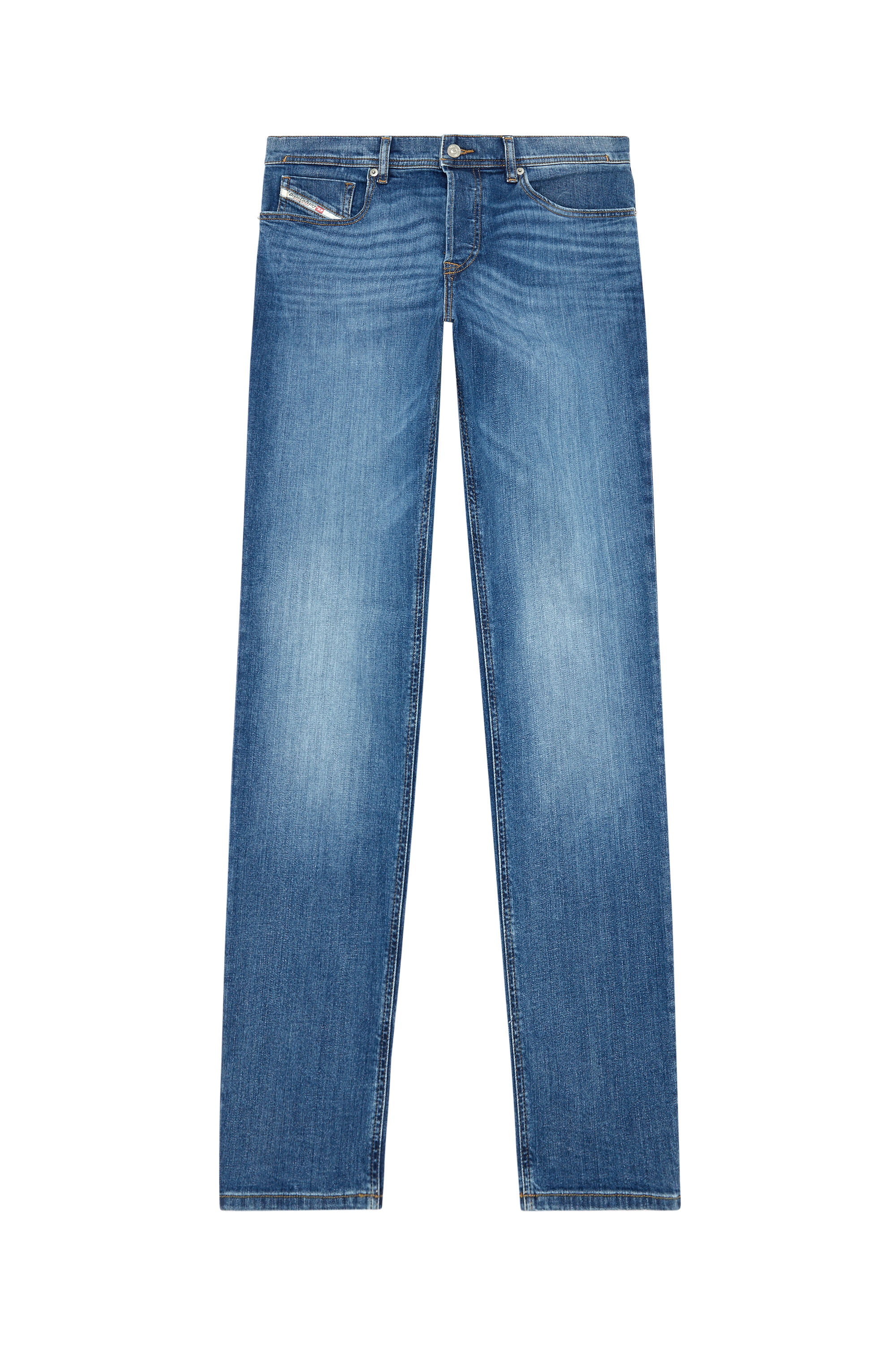 Diesel - Regular Jeans 2023 D-Finitive 0KIAL Uomo, Blu Chiaro - Image 3