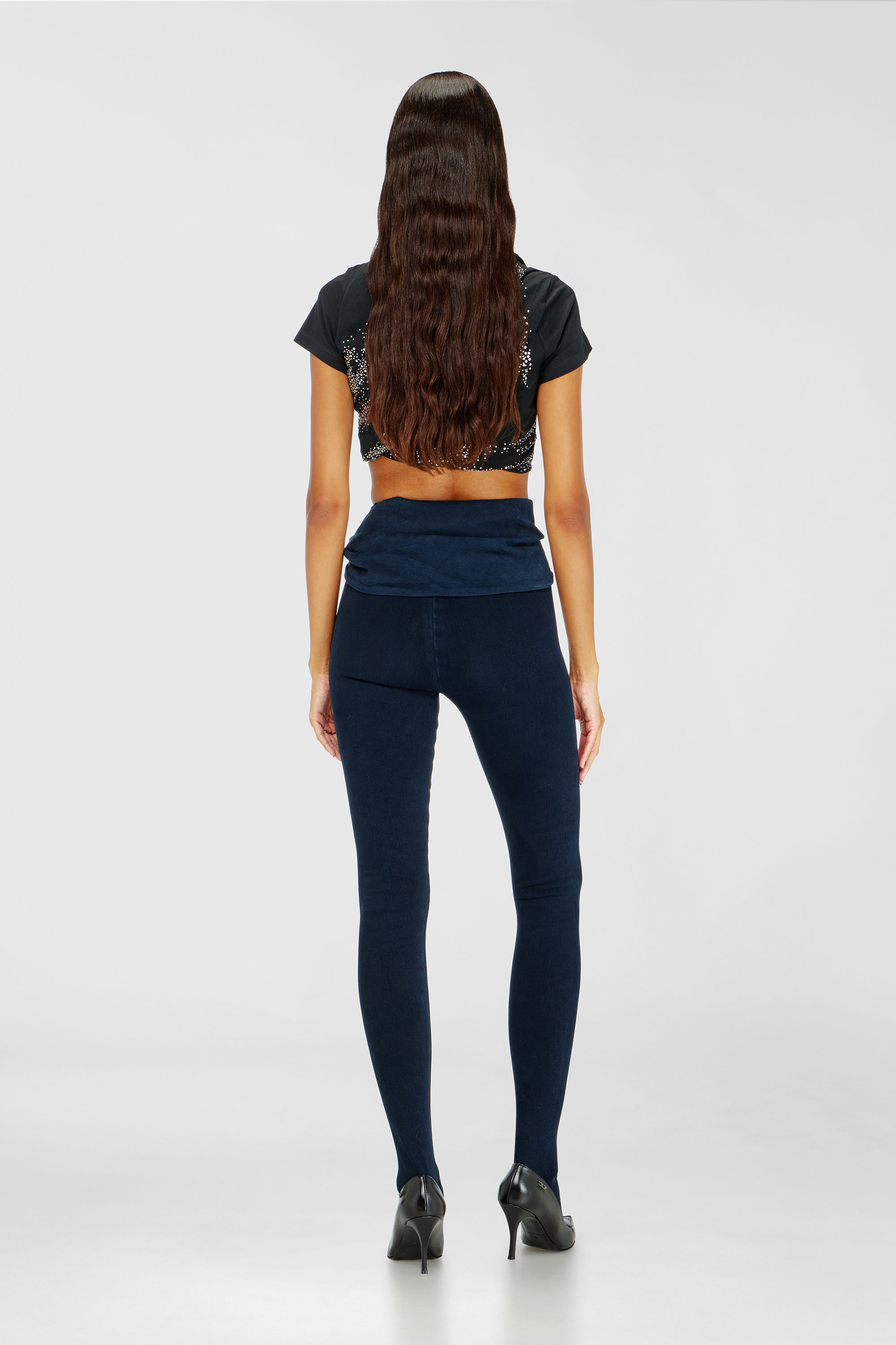 Diesel - Damen Skinny Jeans D-Velly 09R36, Dunkelblau - 3