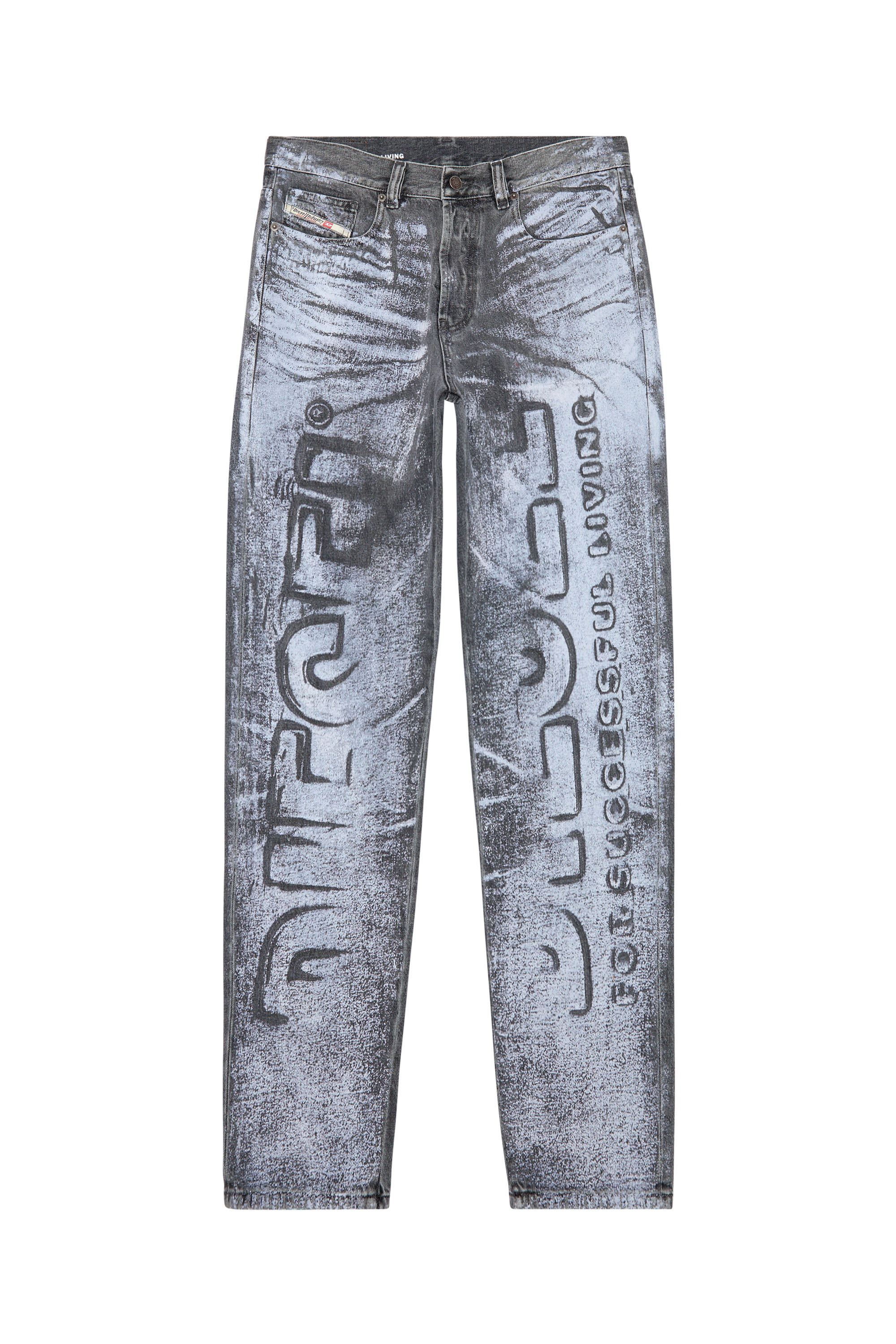 Diesel - Straight Jeans 2010 D-Macs 007T5, Grau - Image 6