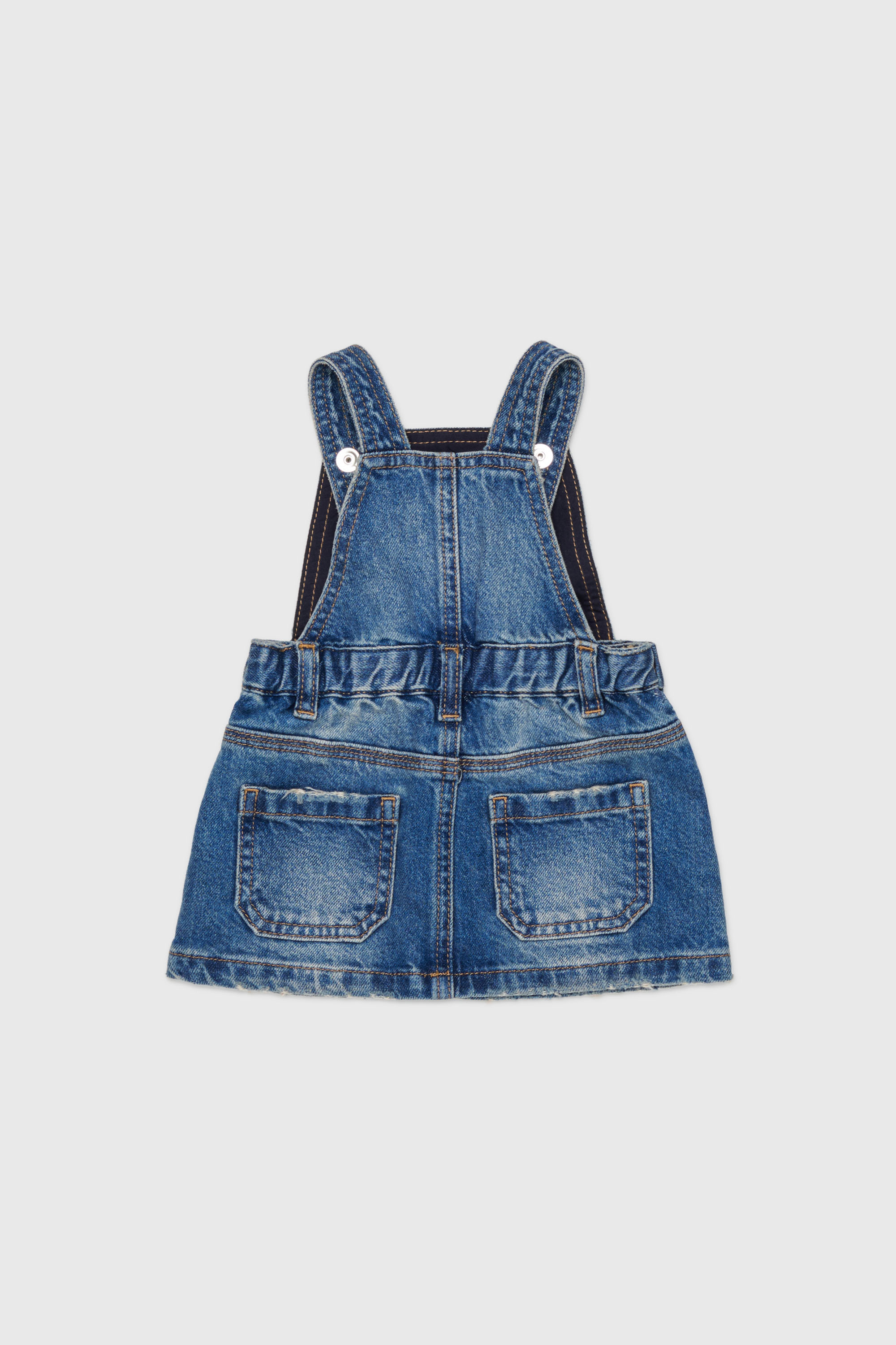 Diesel - JUMIB, Robe salopette en denim Femme in Bleu - 2