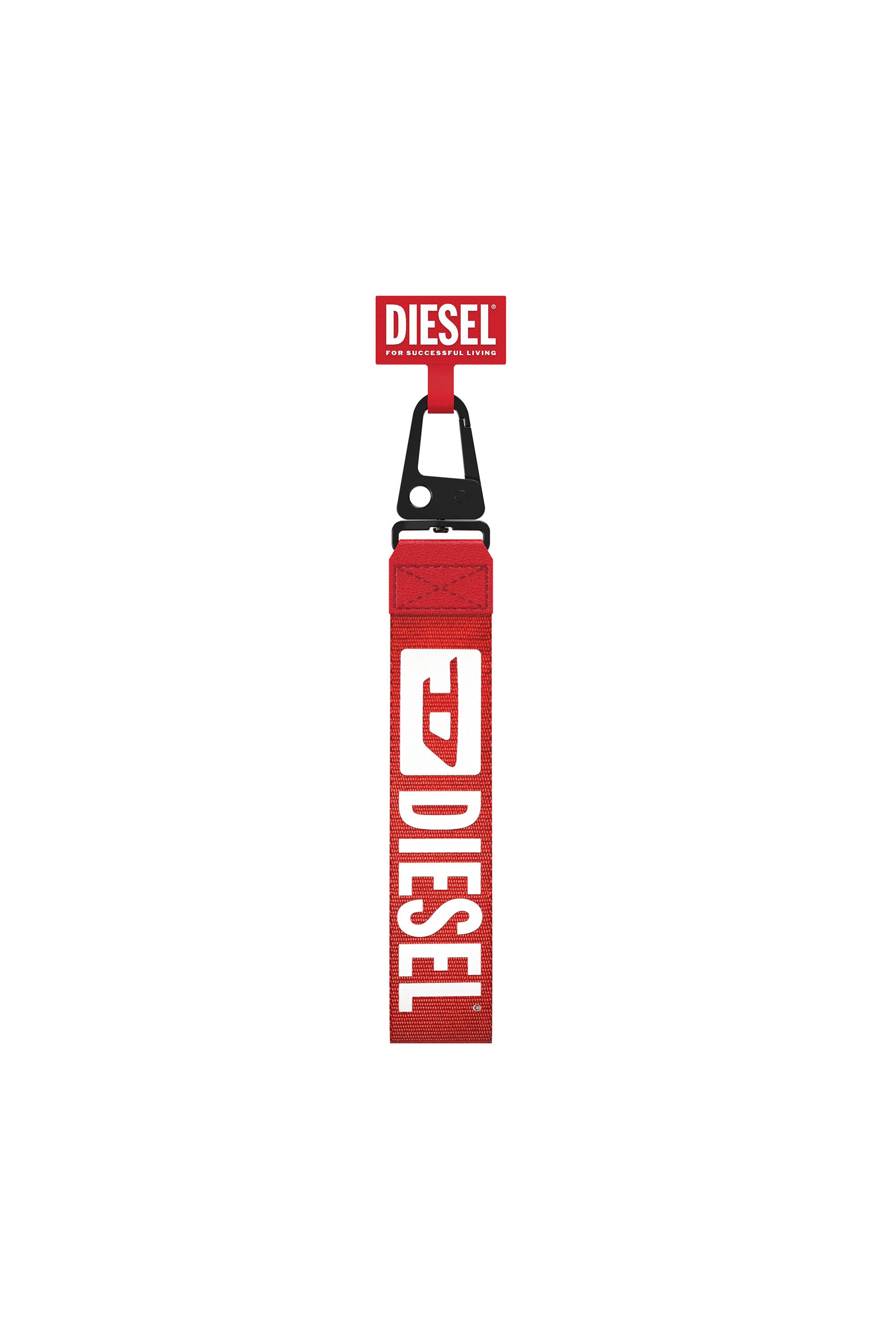 Diesel - 60192 WRIST STRAP, Bracelet de poignet universelle Mixte in Rouge - 1