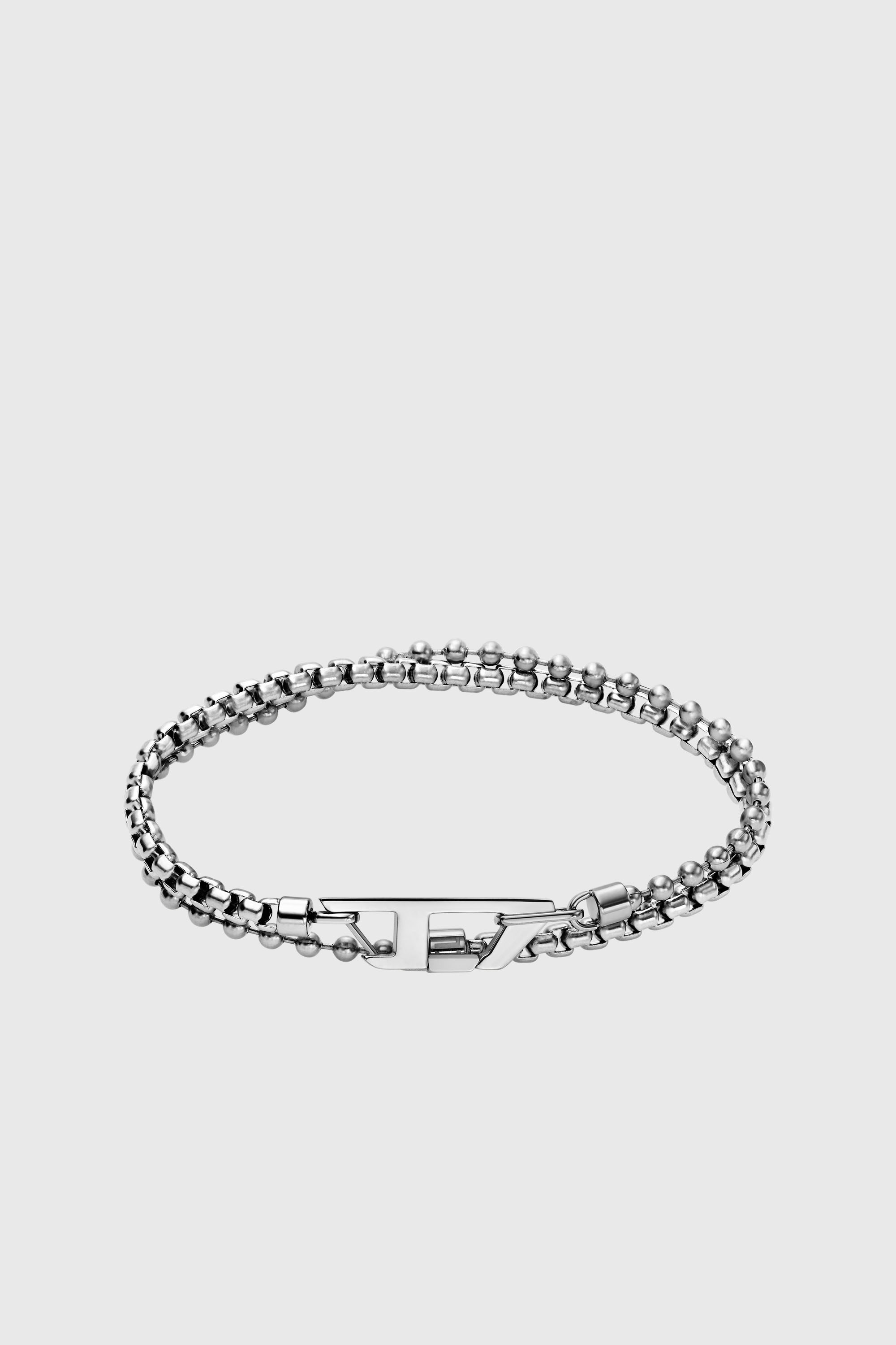 Diesel - DX1473, Bracelet cha&icirc;ne en acier inoxydable Mixte in Gris argent&eacute; - 1