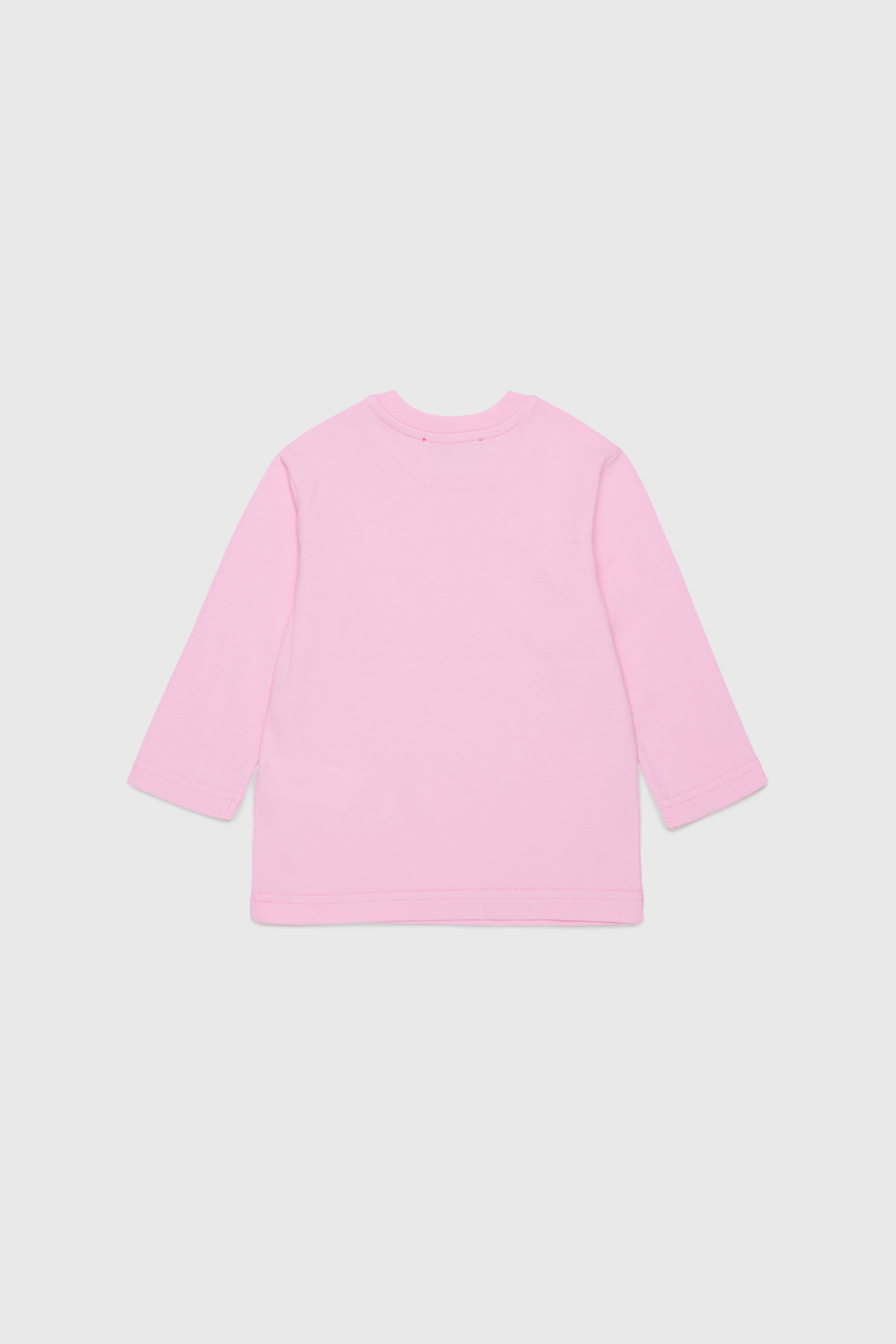 Diesel - TELMB, Herren T-Shirt aus Baumwolle mit Logo-Print in Rosa - 2
