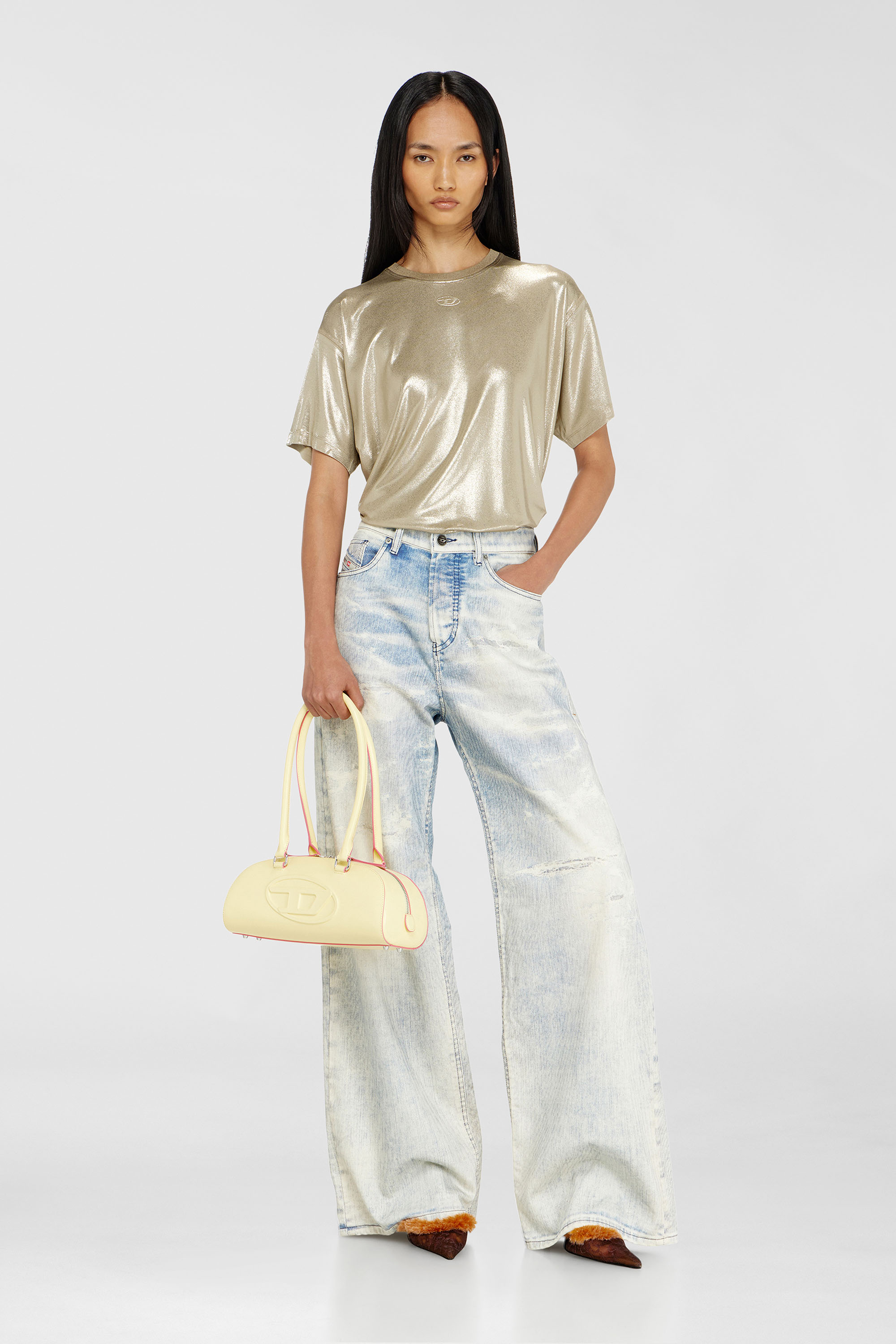 Diesel - Relaxed Jeans 1996 D-Sire 09R69 Donna, Blu Chiaro - Image 1