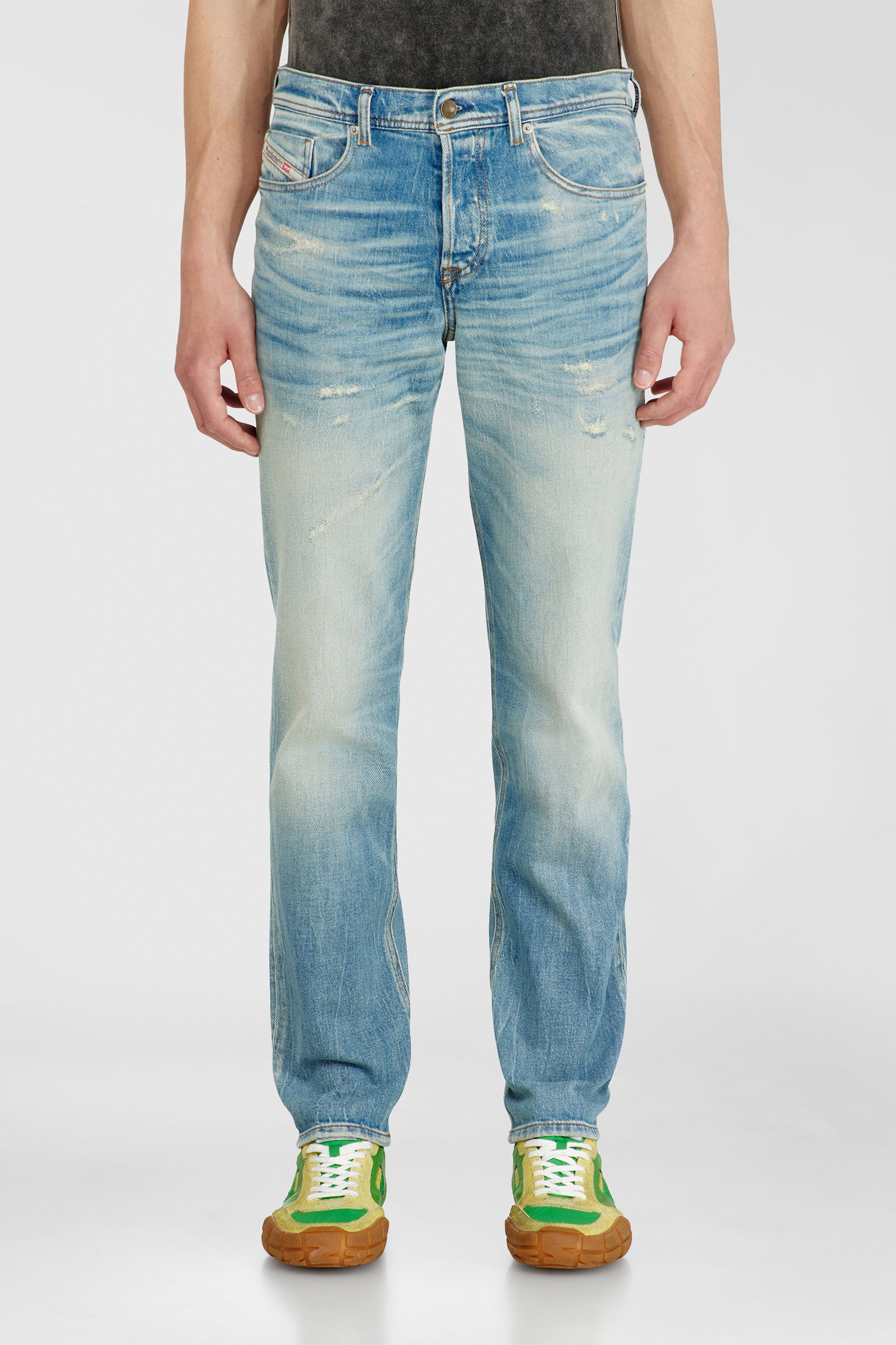 Diesel - Herren Regular Jeans 2023 D-Finitive 09P33, Hellblau - 1