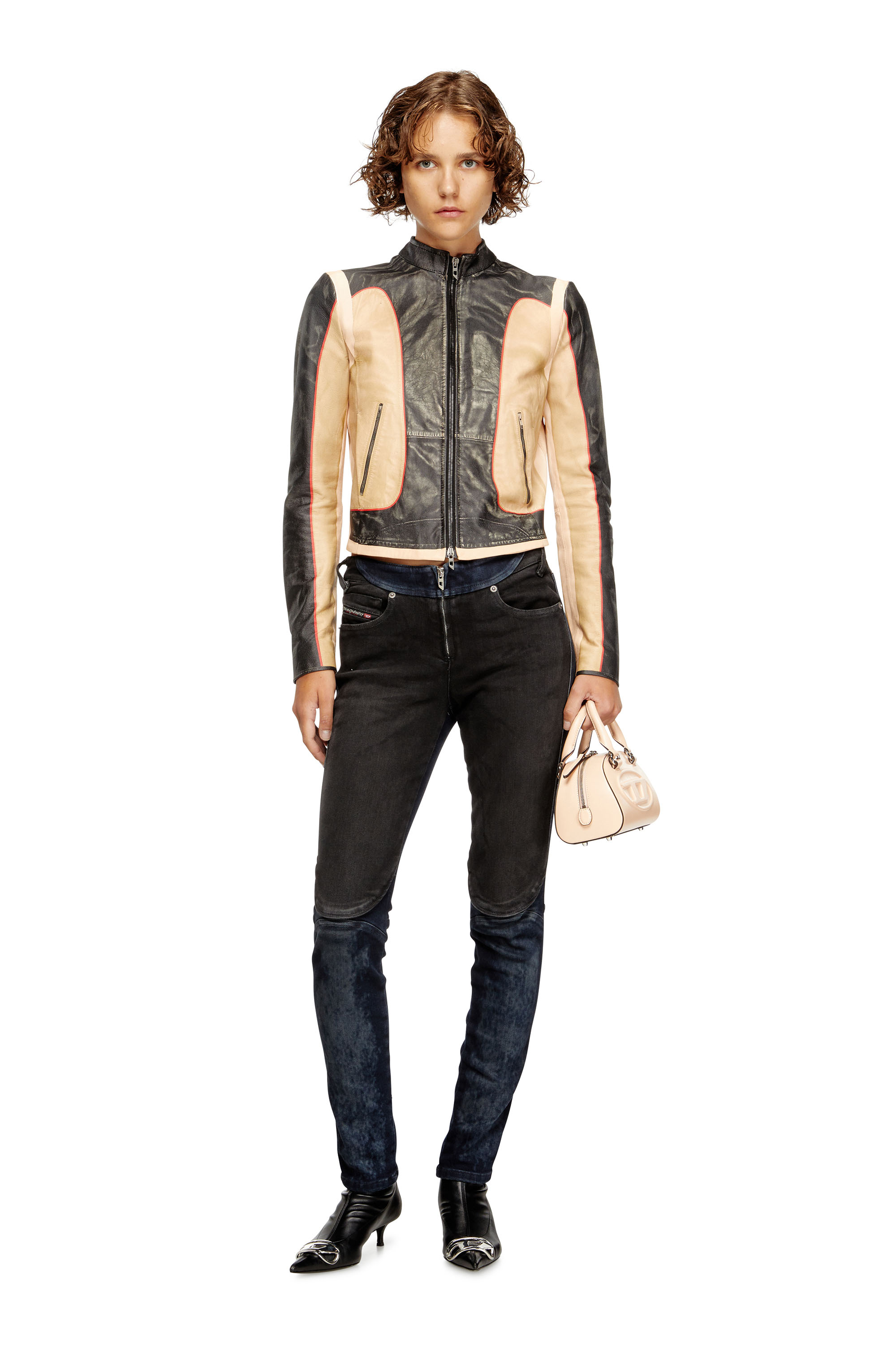 Diesel - Slim Jeans D-Bikee 09M92 Femme, Bleu Foncé - Image 2