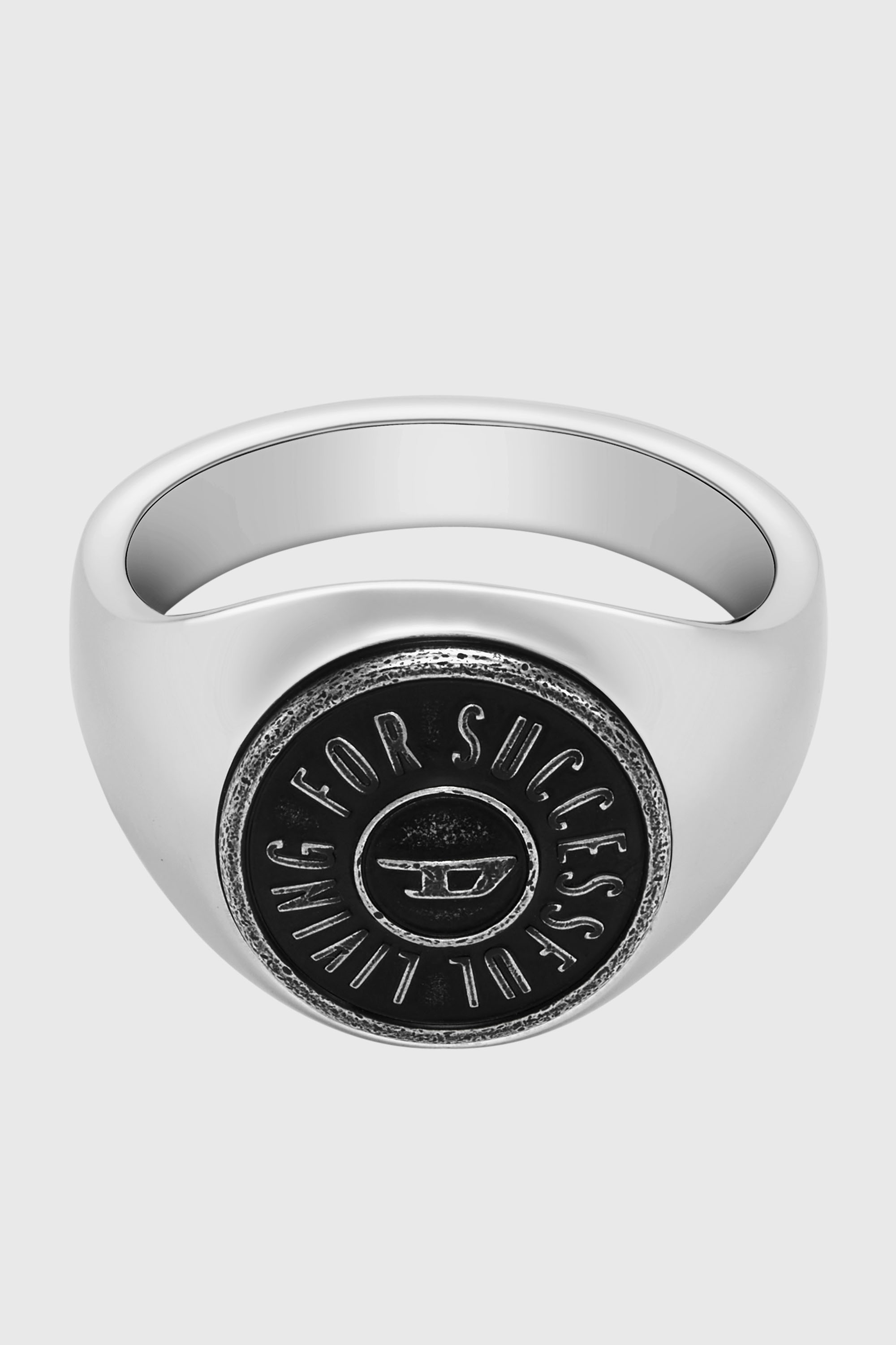Diesel - DX1463, Bague en acier inoxydable Homme in Gris argent&eacute; - 2