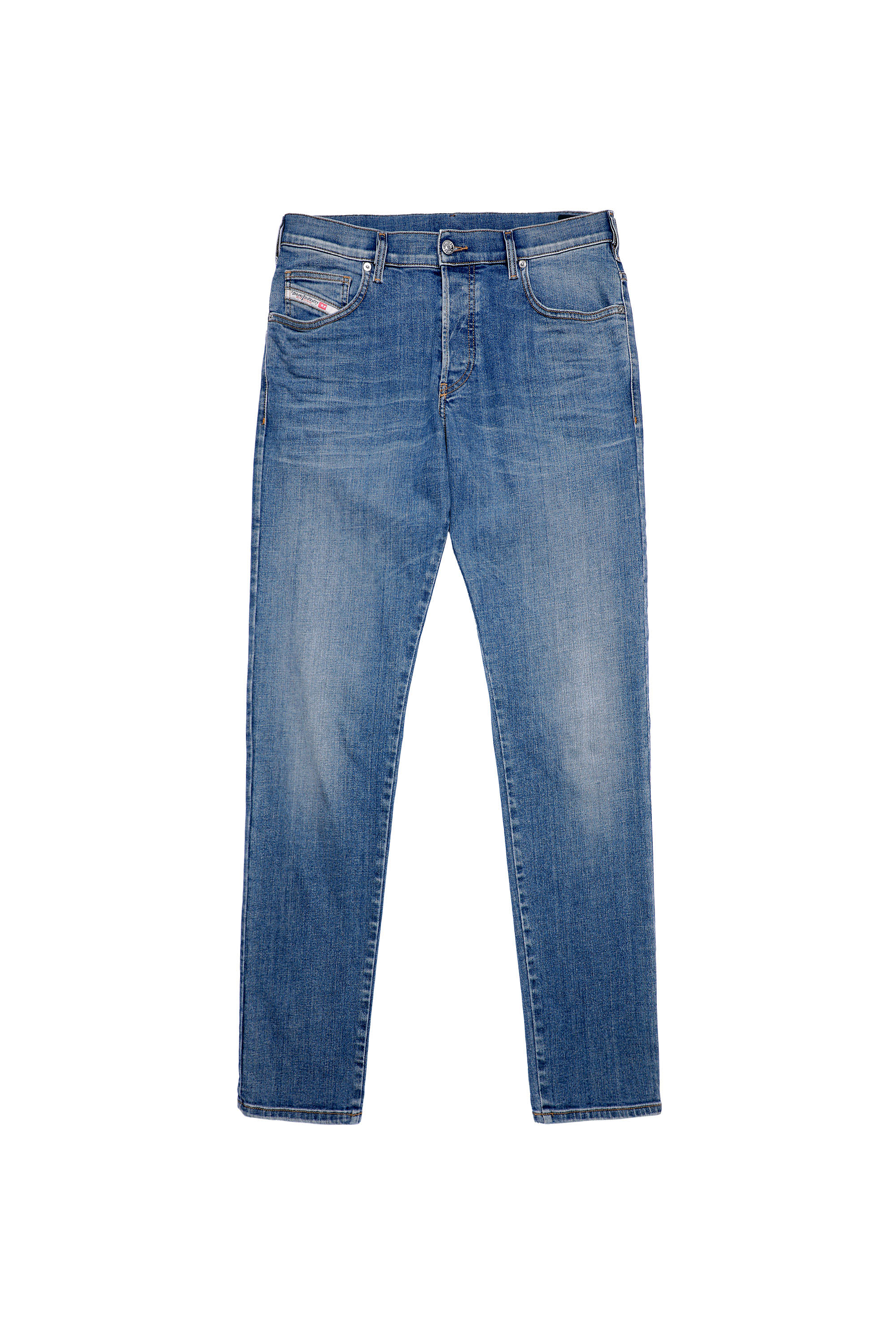 Diesel - D-Yennox 009ZR Tapered Jeans, Blu Chiaro - Image 6