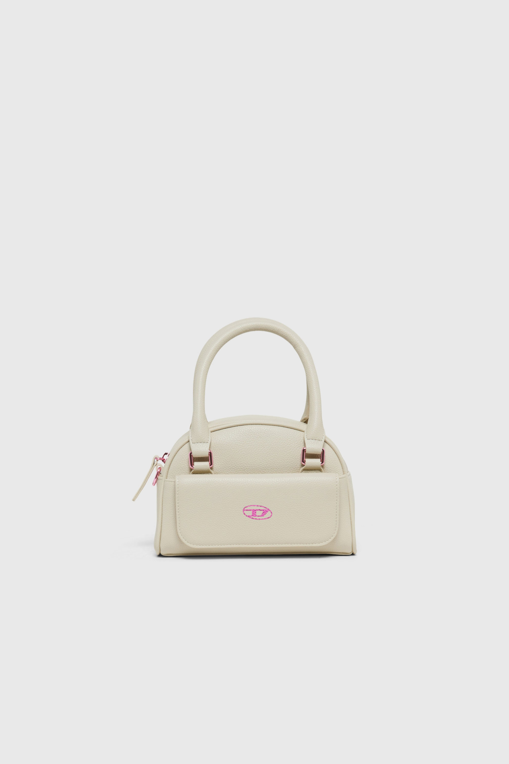 Diesel - WREDY, WREDY - Sac en tissu enduit grain&eacute; Femme in Blanc - 1