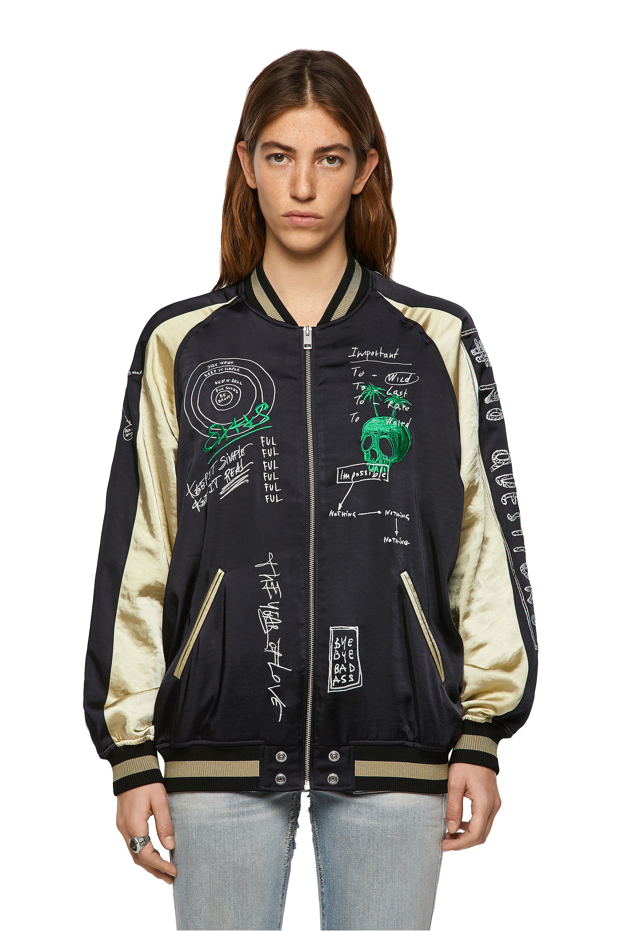 G-FRANK-HB, Blanc/Noir - Vestes