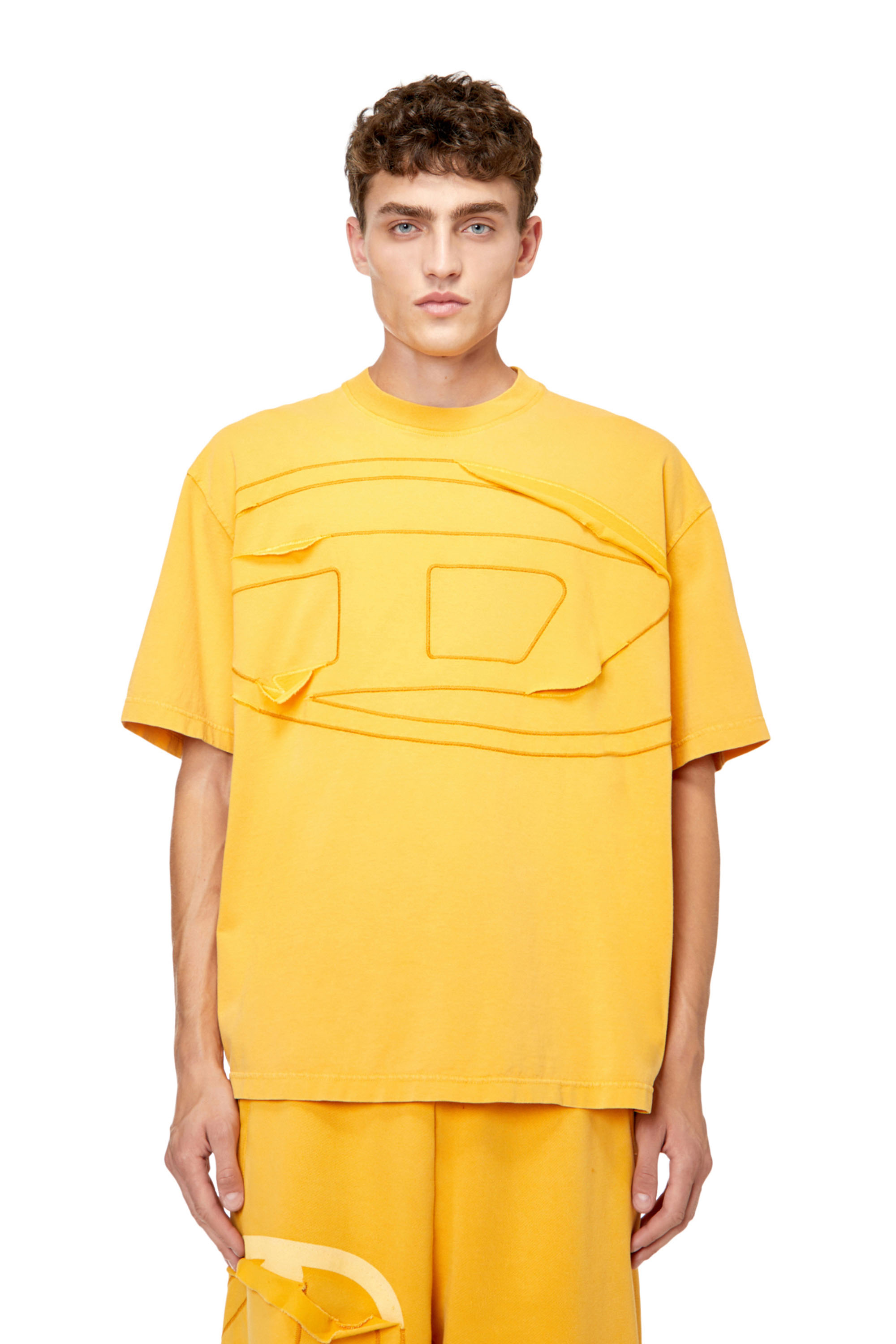 Diesel - T-WASH-PEELOVAL, Yellow - Image 1