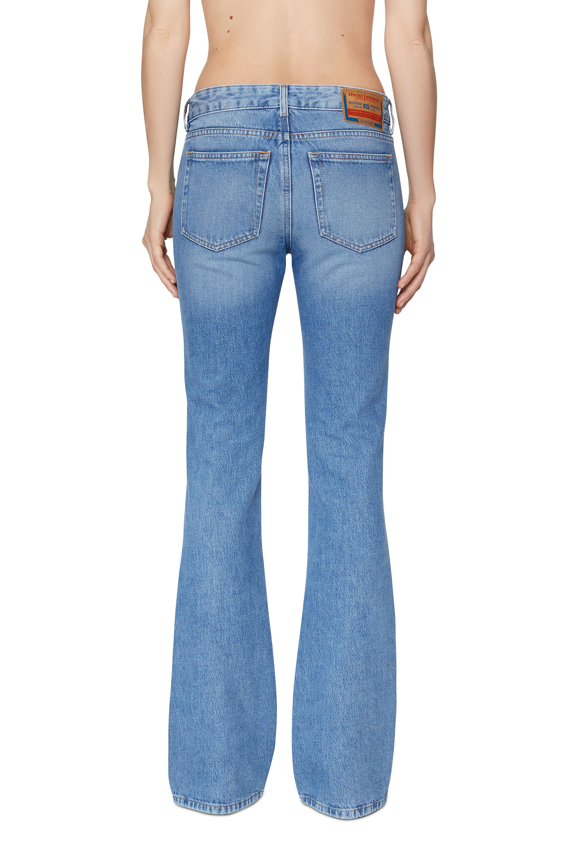 Diesel - 1969 D-EBBEY 09C16 Bootcut and Flare Jeans, Blu medio - Image 2