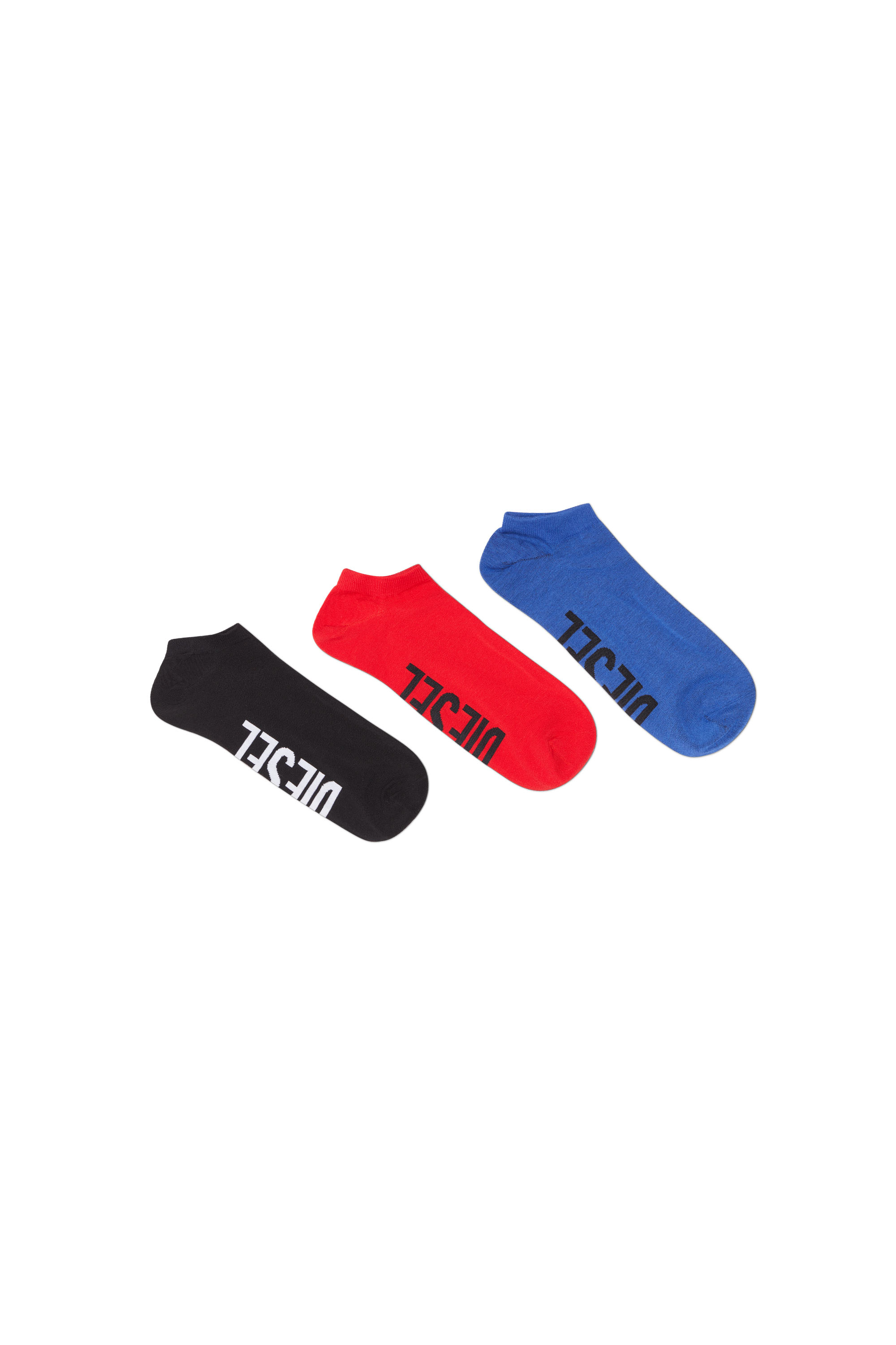 SKM-GOST-THREEPACK, Red/Black - Socks