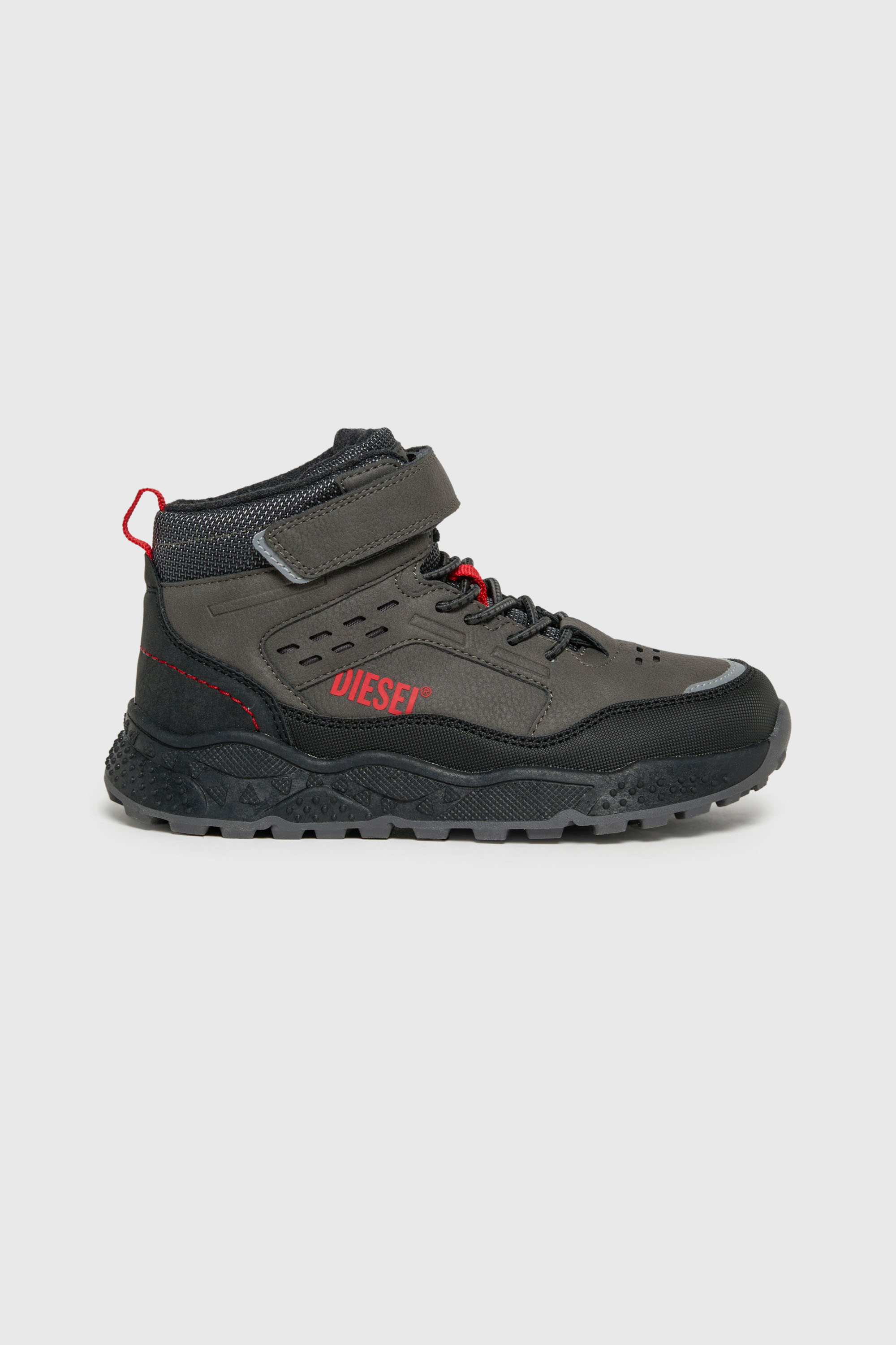 Diesel - D-MANTECOUR, D-Mantecour - Stivali stile hiking Unisex in Nero - 1
