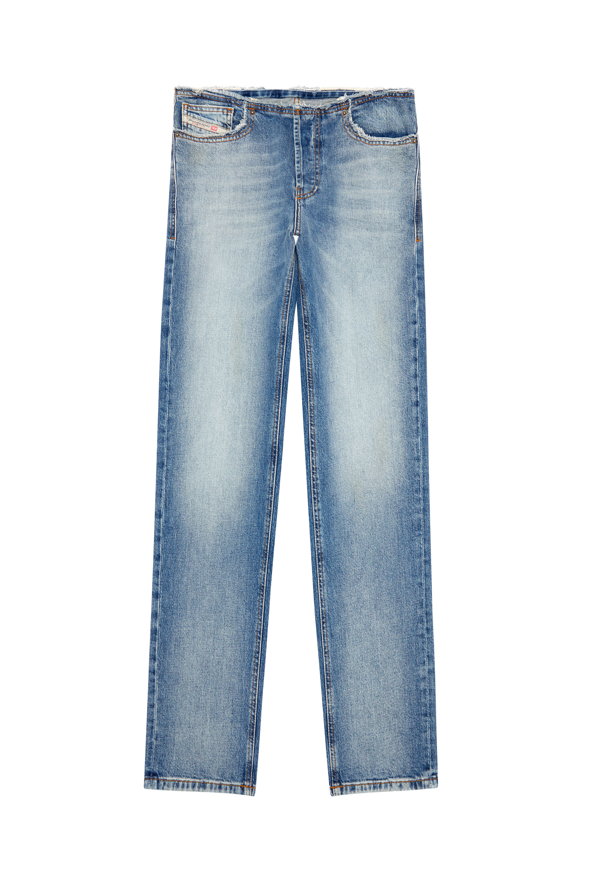 Diesel - Straight Jeans D-Ark 0DQAD, Blu Chiaro - Image 3