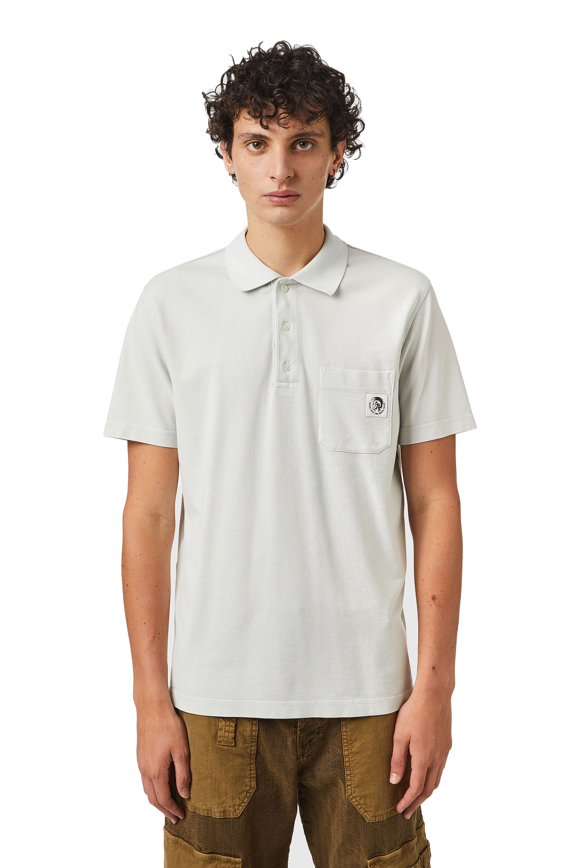 T-POLO-WORKY-B1, Grigio Chiaro - Polo