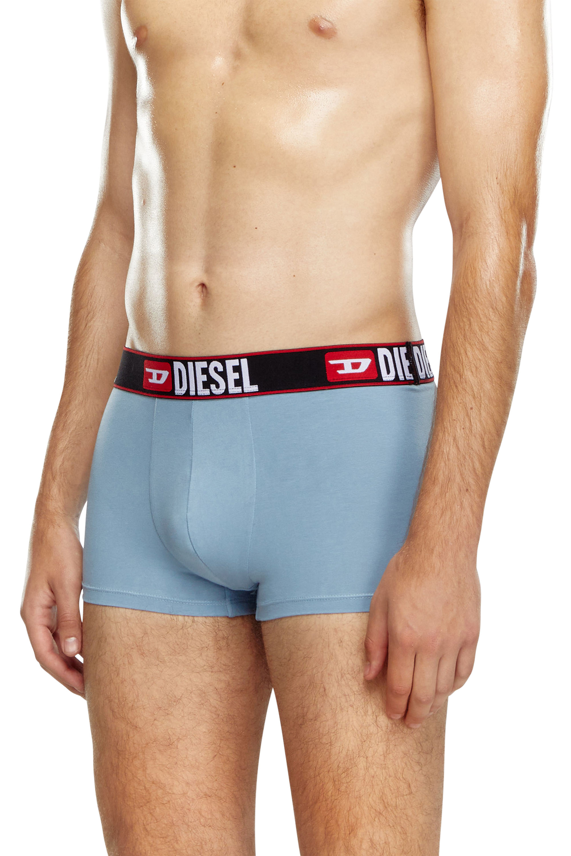 Diesel - UMBX-DAMIENTHREEPACK, Herren Retropants mit Wolken-Motiv im Dreierpack in Blau - 2