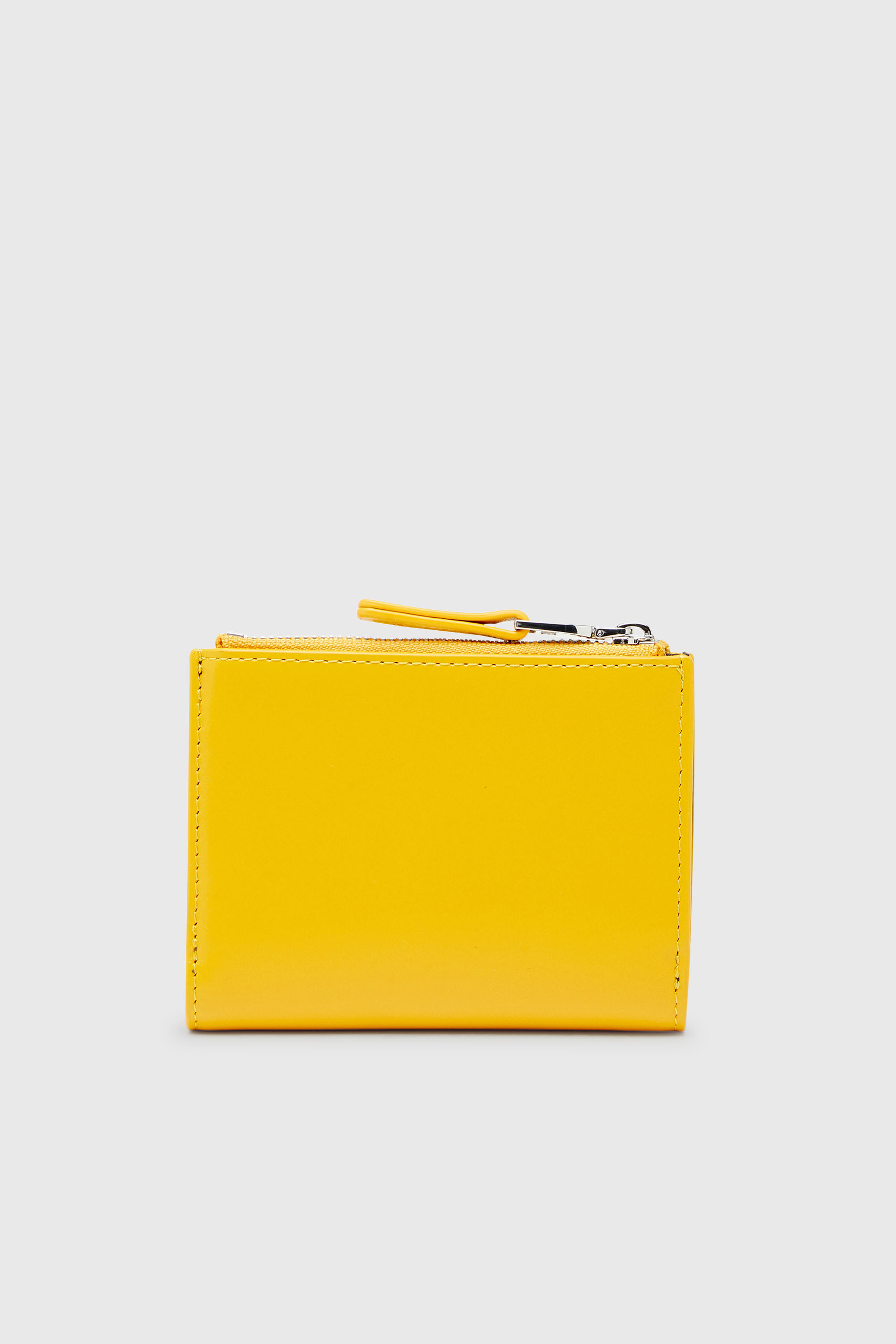 Diesel - 1DR BI-FOLD ZIP II, Portafoglio a libro small in pelle Donna in Giallo - 2