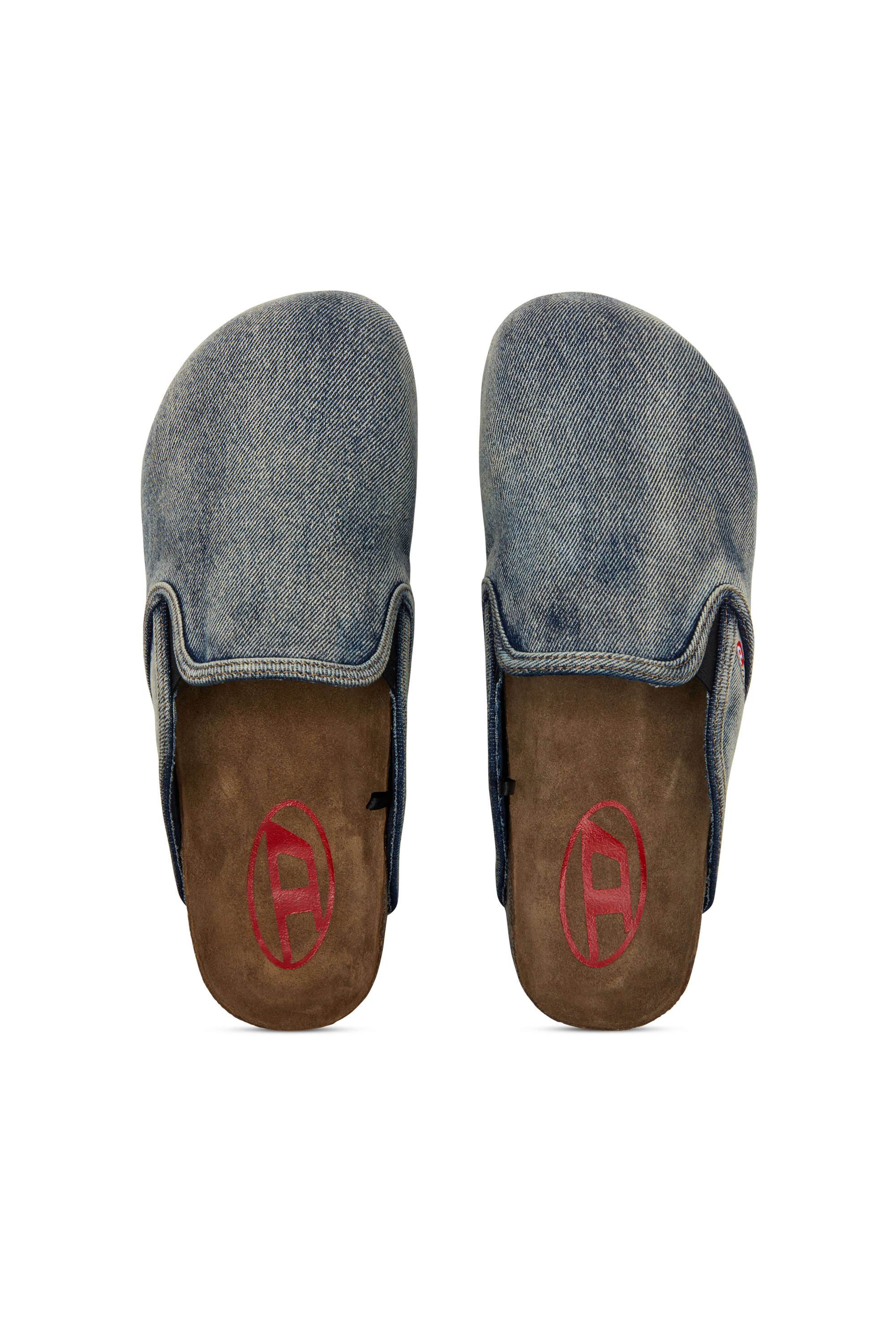 Diesel - D-WOODSTOCK SLIP-ON, Mule in denim Uomo in Blu - 6