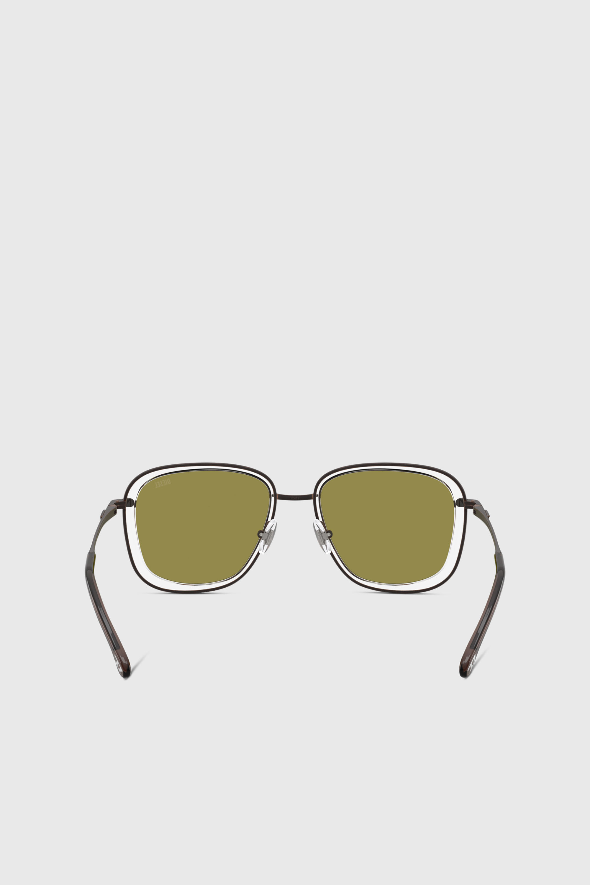 Diesel - 0DL1017, Unisex Quadratische Sonnenbrille in Gr&uuml;n - 3