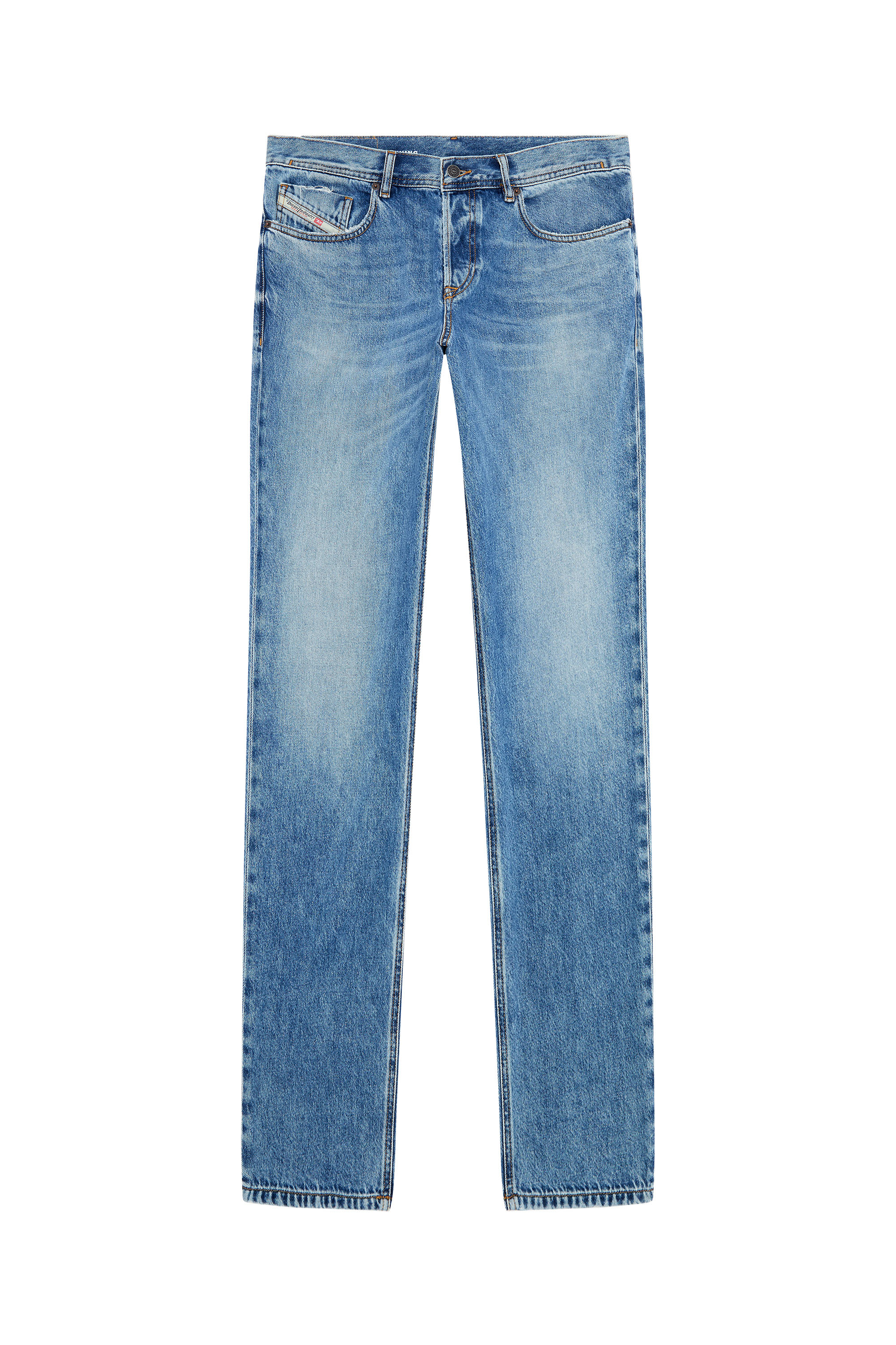 Diesel - Tapered Jeans 2023 D-Finitive 09H95 Homme, Bleu moyen - Image 5