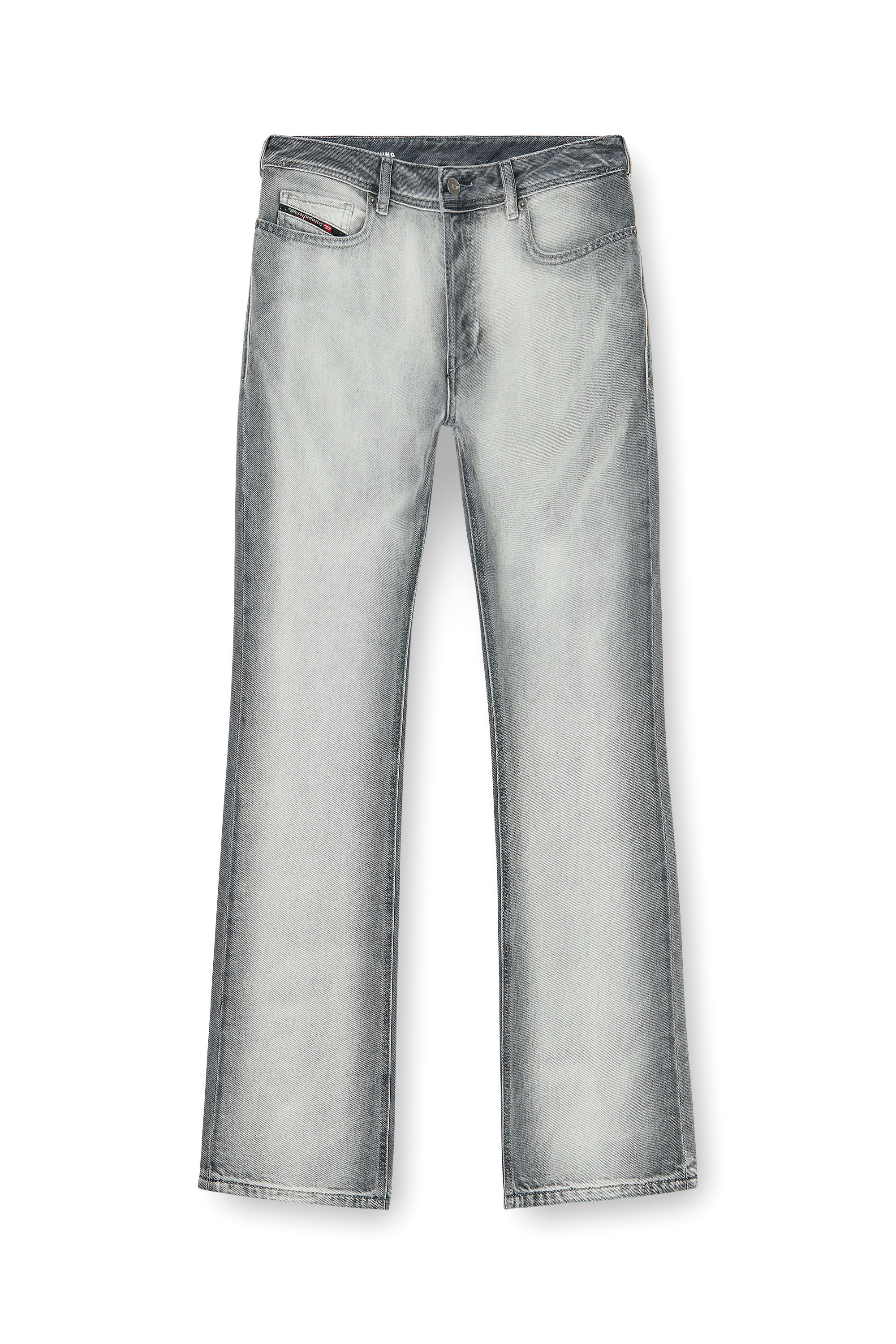 Diesel - Bootcut Jeans 2007 Zatiny 09P28 Homme, Gris - Image 3