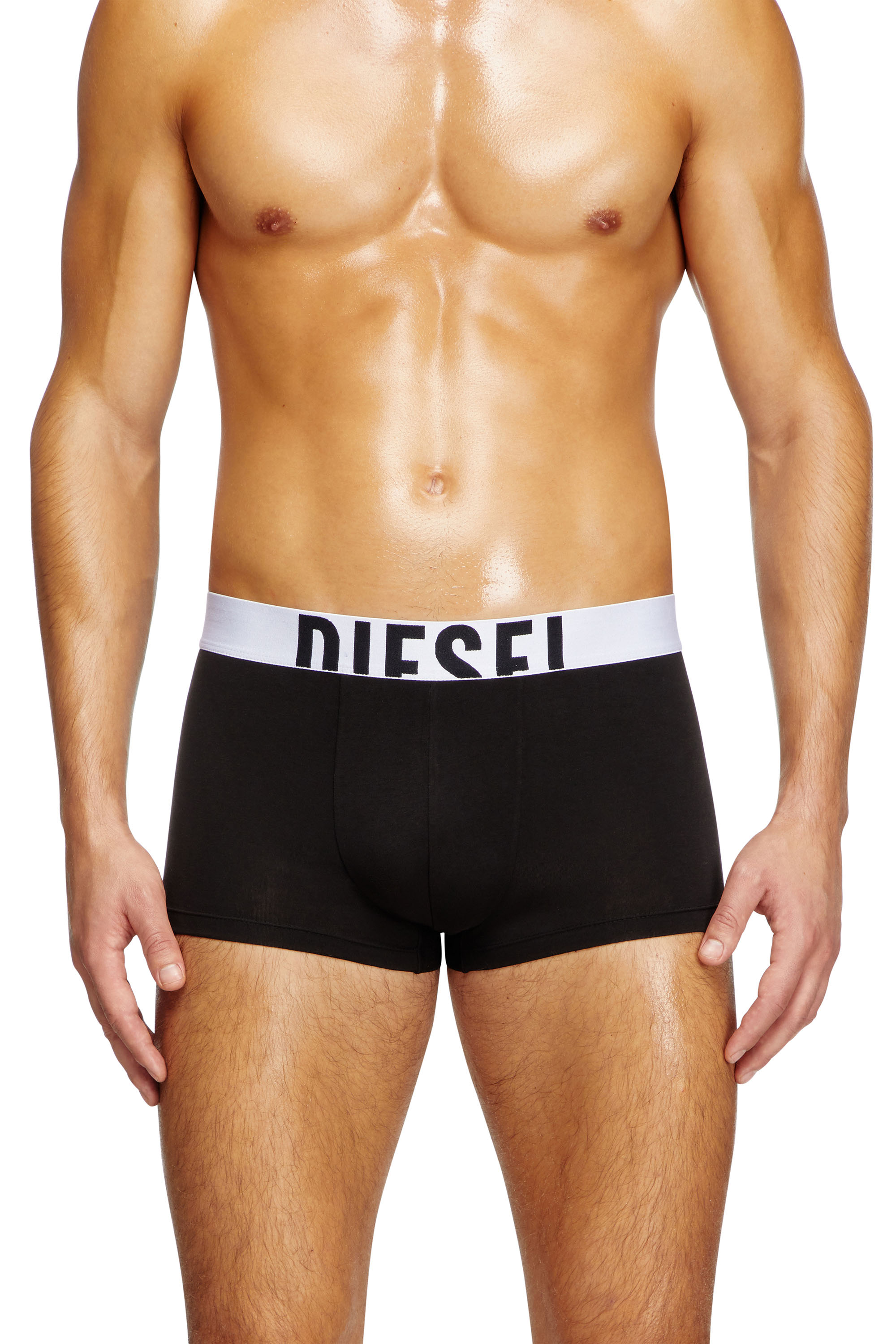 Diesel - DAMIEN-D-POP-3PACK-40, Lot de trois boxers en coton stretch Homme in Polychrome - 2