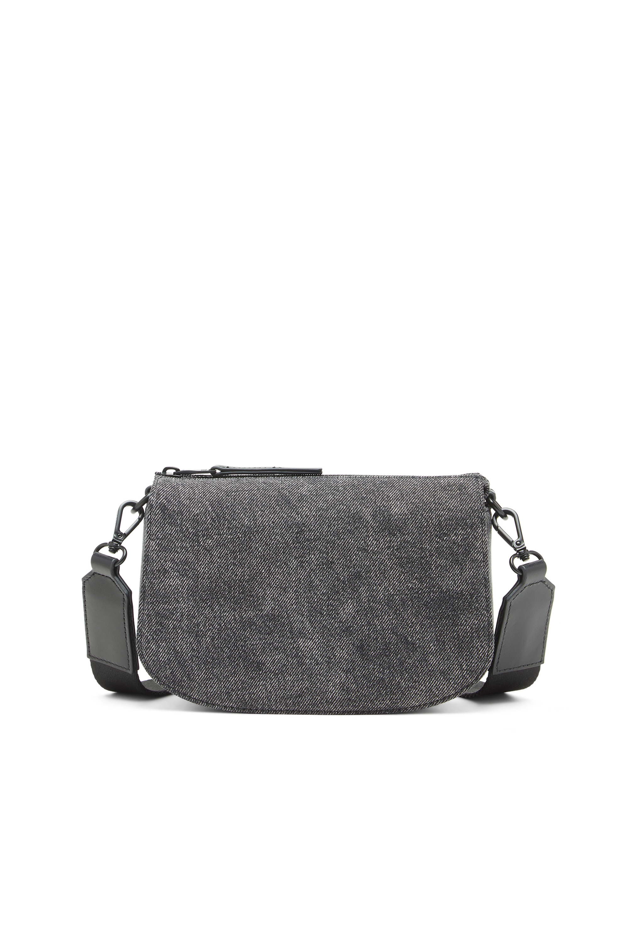 Diesel - 1DR CAMERA BAG, 1DR-Sac pour appareil photo en denim d&eacute;lav&eacute; Mixte in Gris - 2