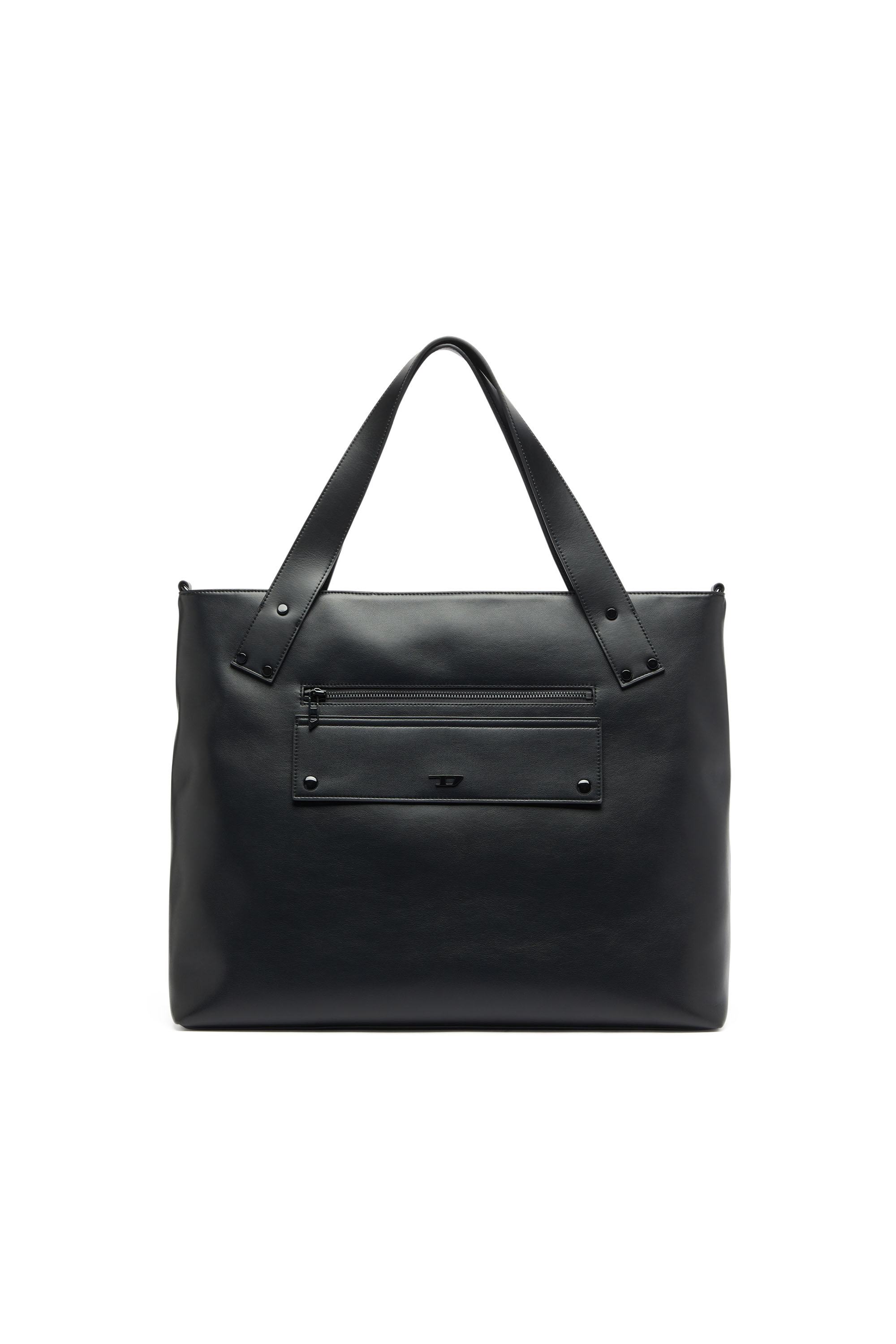 Diesel - RIVET-D TOTE E\W, Herren Rivet-D -  Shopping Bag mit Rei&szlig;verschluss und Klappentasche in Schwarz - 1