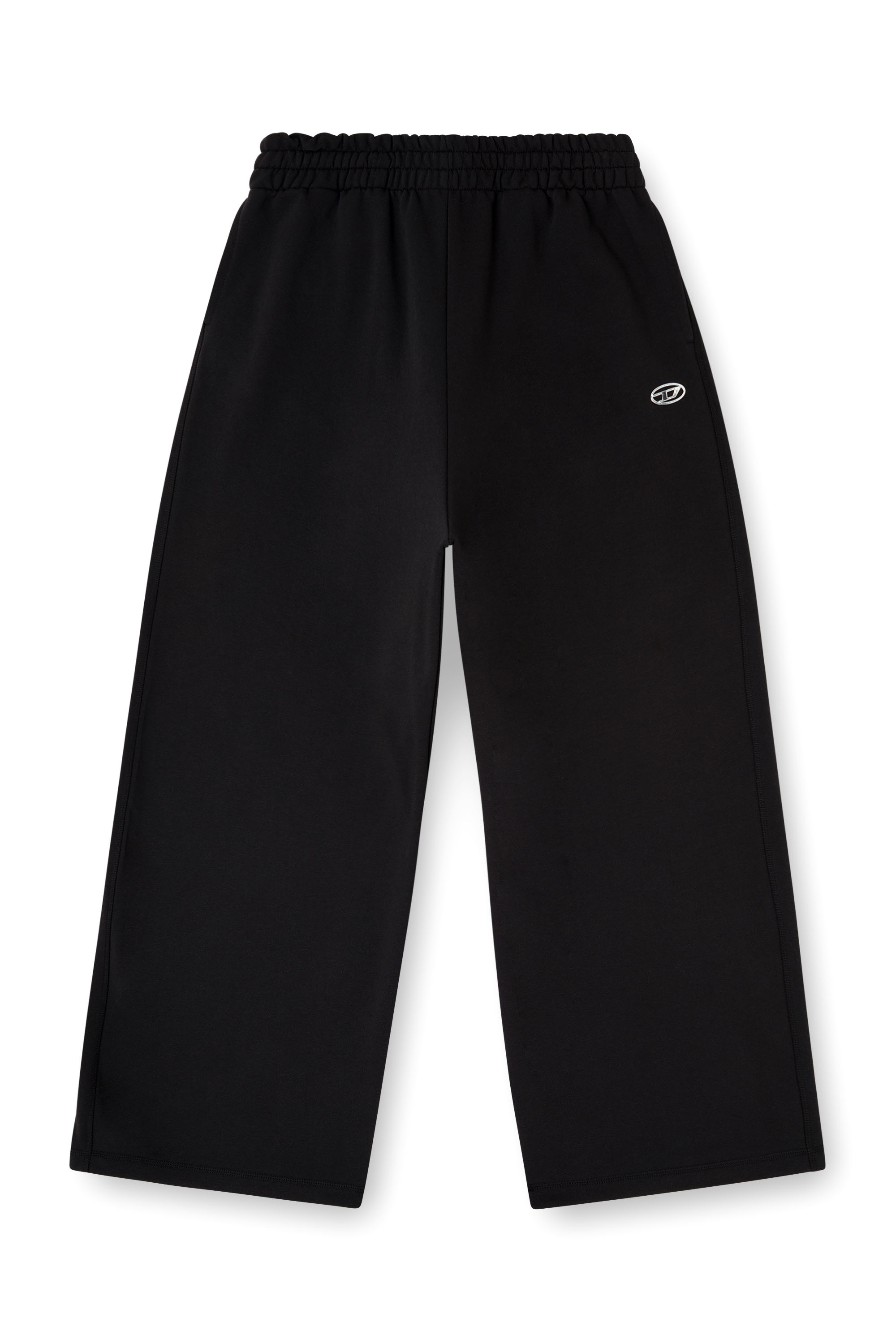 Diesel - P-ZENIA-OD, Damen Weite Trainingshose mit elastischem Bund in Schwarz - 3