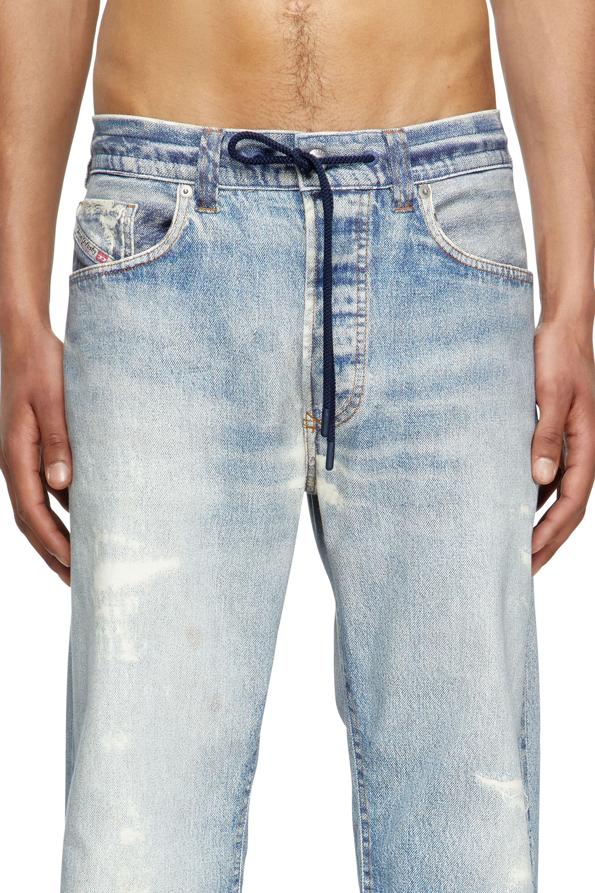Diesel - Herren Relaxed 2080 D-Reel Joggjeans&reg; 068RX, Hellblau - 4
