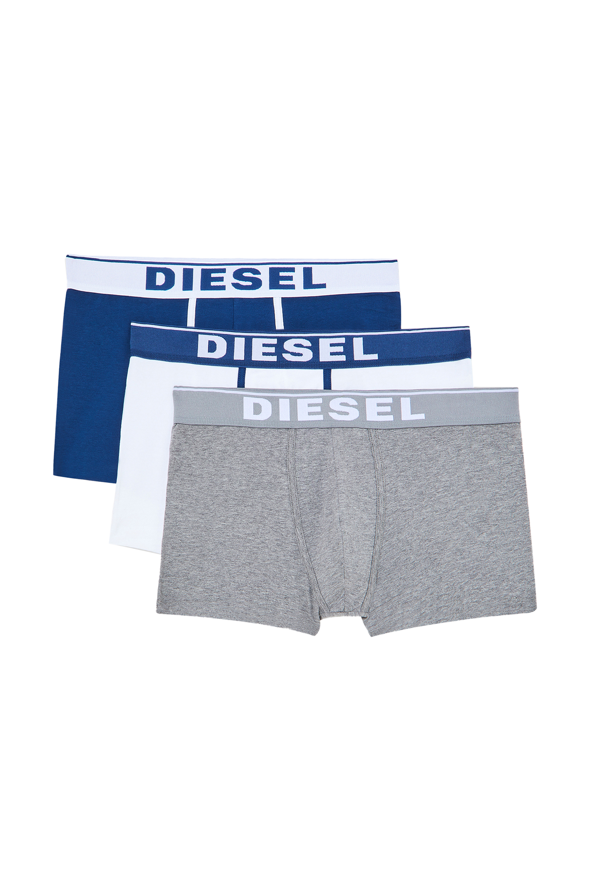 Diesel - UMBX-DAMIENTHREEPACK, Bianco/Blu - Image 3