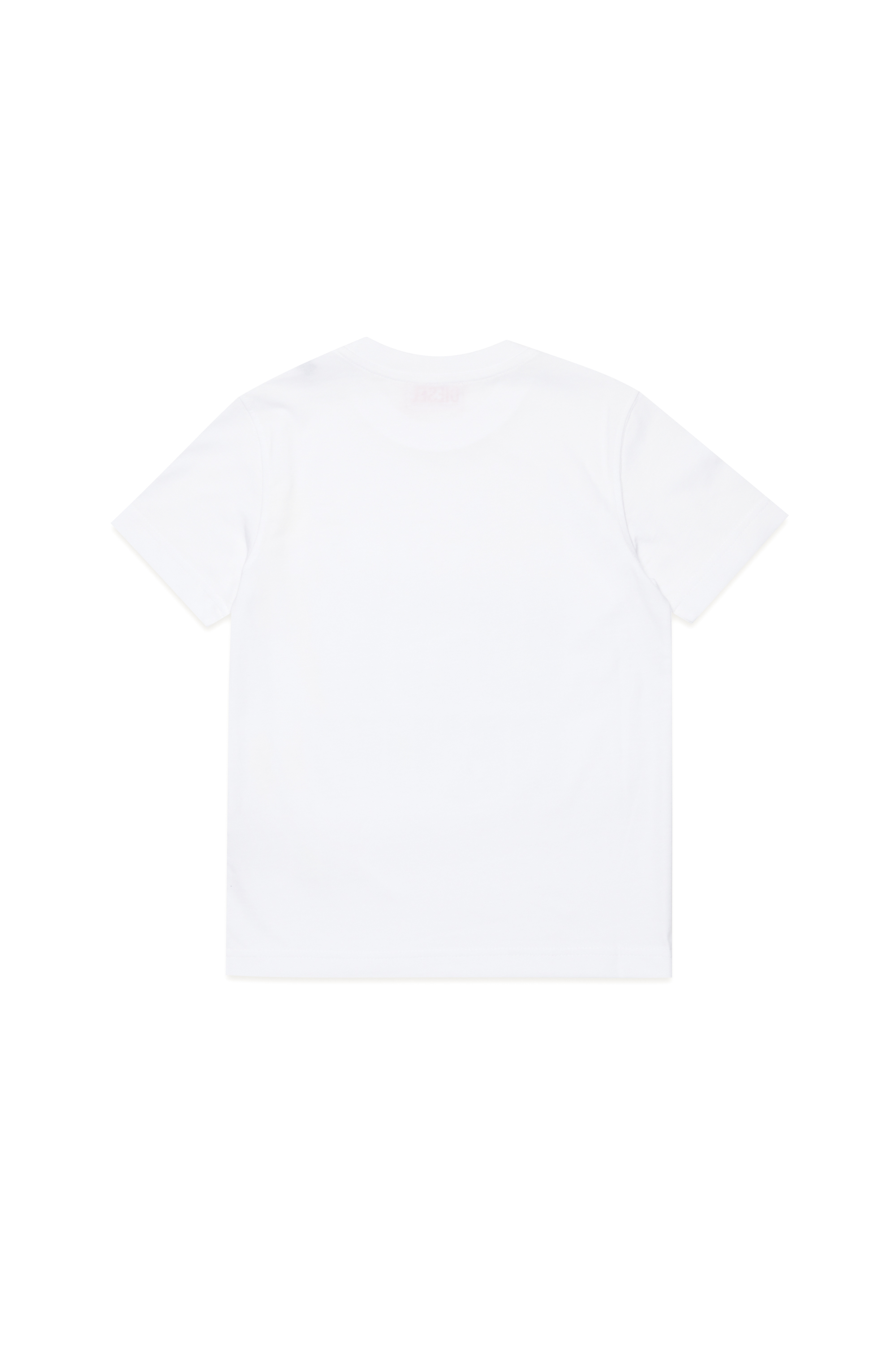 Diesel - TDIEGORL7, Man T-shirt with photo Diesel Denim 78 print in White - Image 2