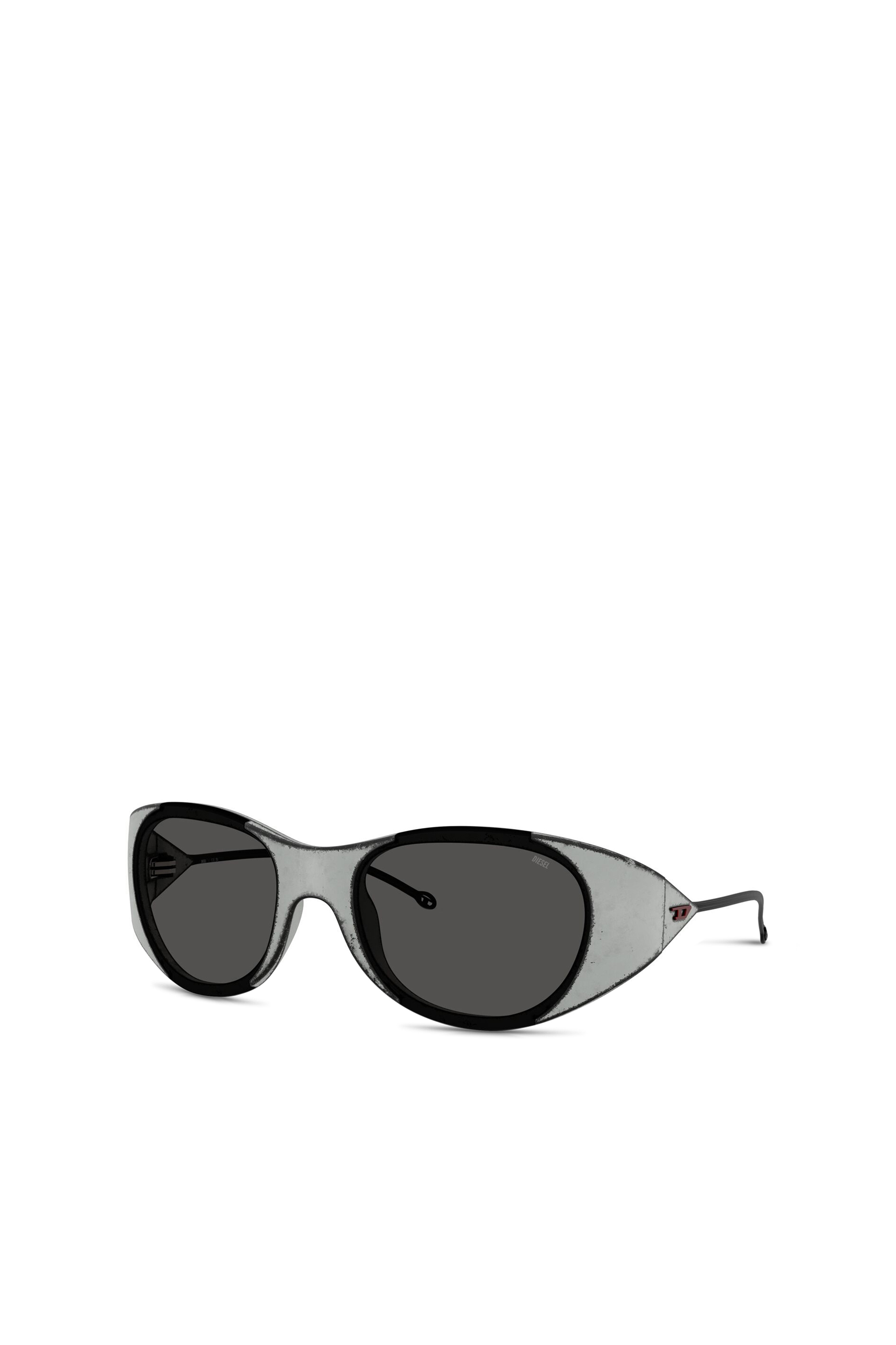 Diesel - 0DL3003, Unisex Ovale Sonnenbrille in Schwarz/Grau - 4