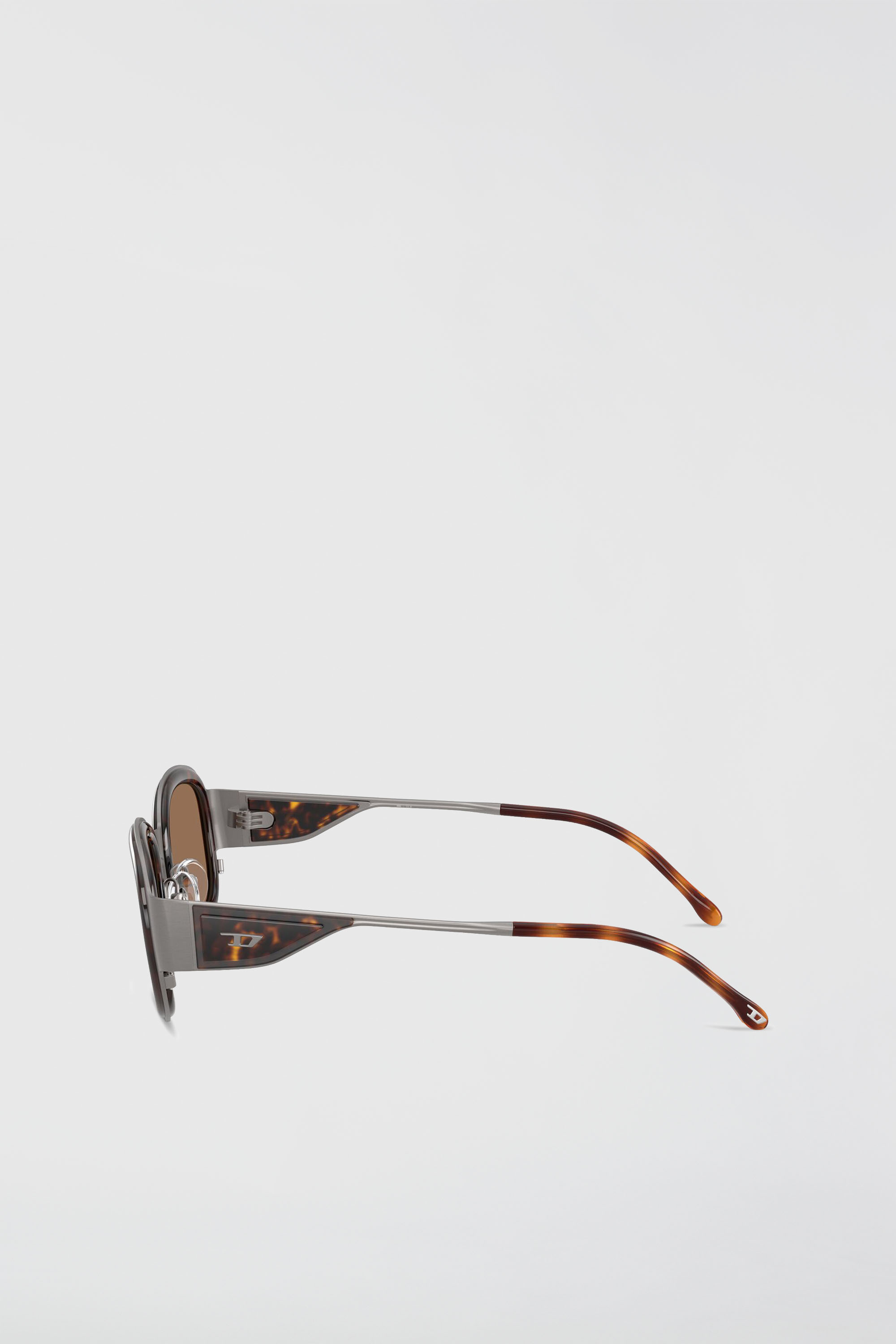 Diesel - 0DL1020, Unisex Quadratische Sonnenbrillen in Braun - 5
