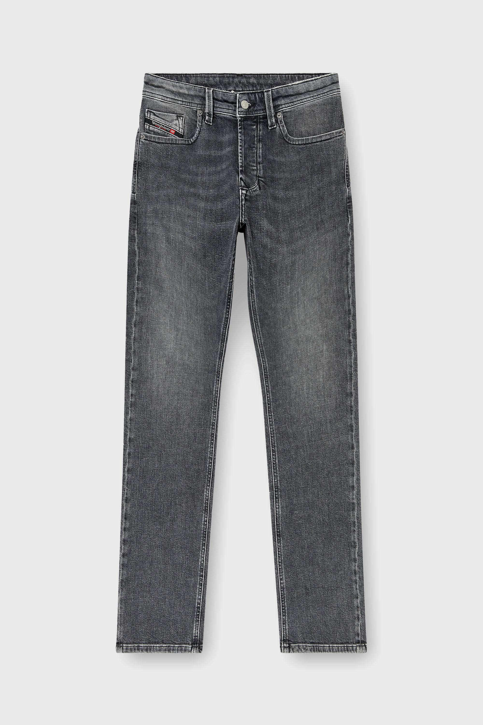 Diesel - Regular Jeans 1985 Larkee 0HDBD Homme, Noir/Gris fonc&eacute; - Image 2