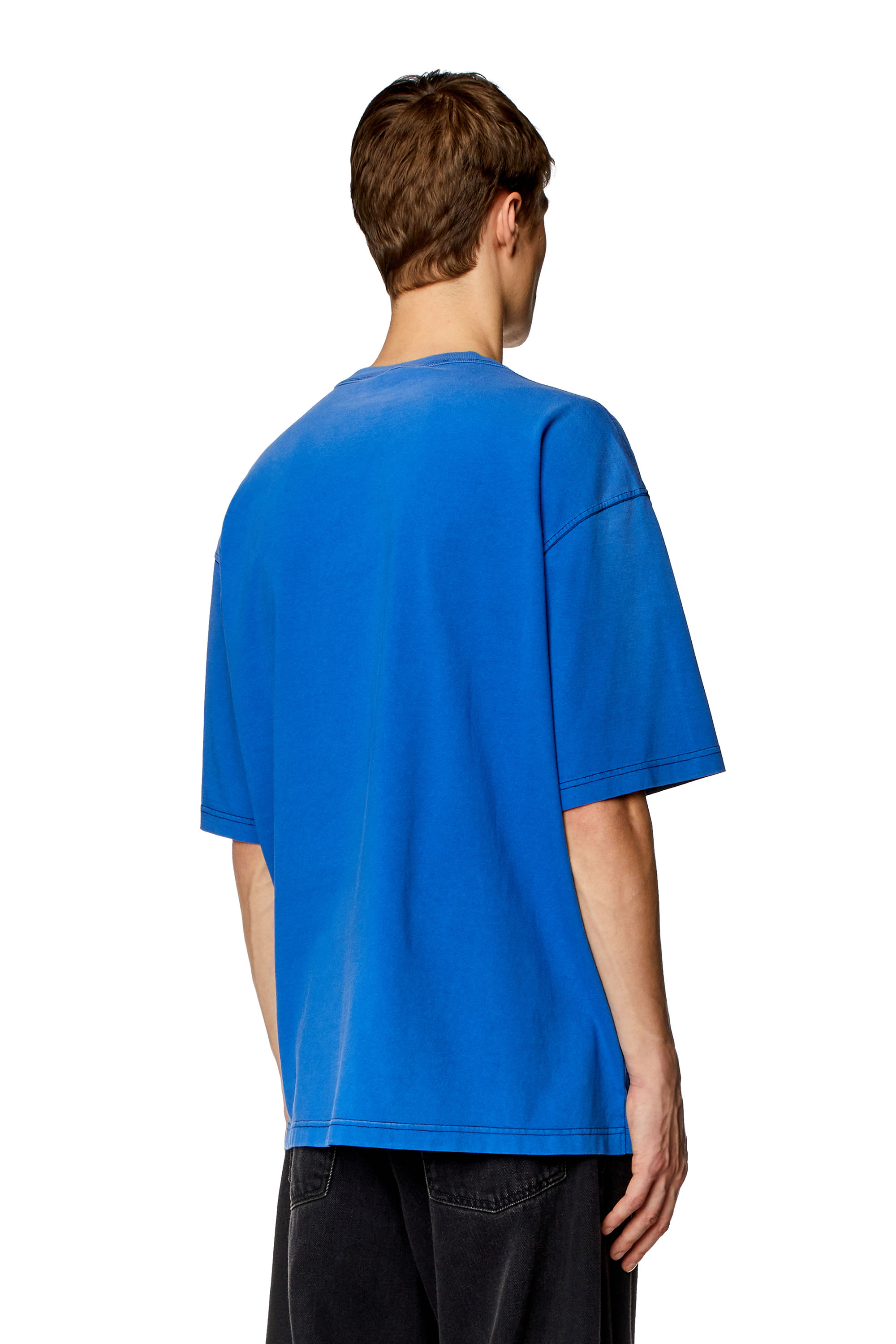 Diesel - T-WASH-N, Blue - Image 4
