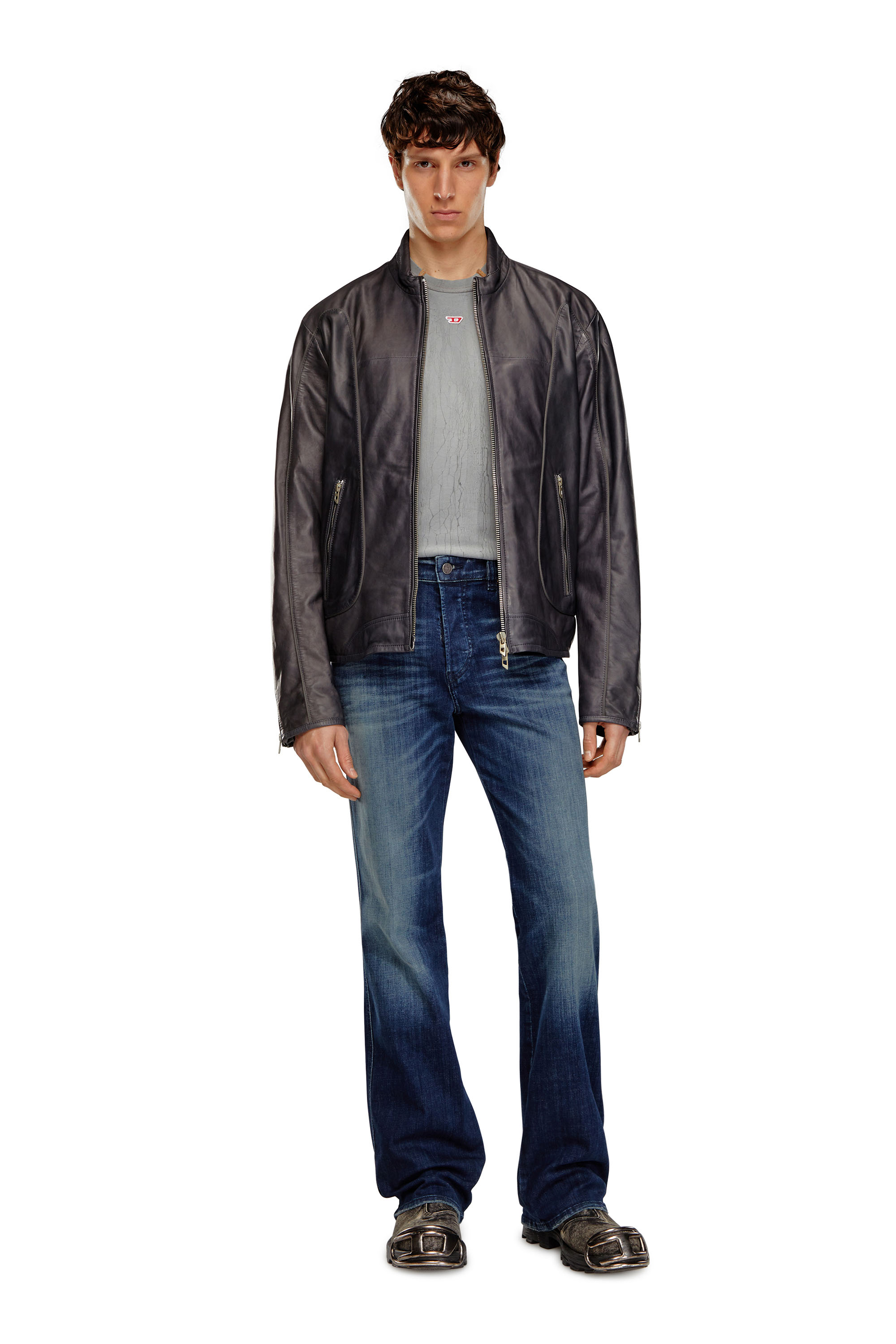 Bootcut Jeans 1998 D-Buck 09H35, Blu Scuro Diesel - Bootcut Jeans 1998 D-Buck 09H35 Uomo, Blu Scuro - Image 1